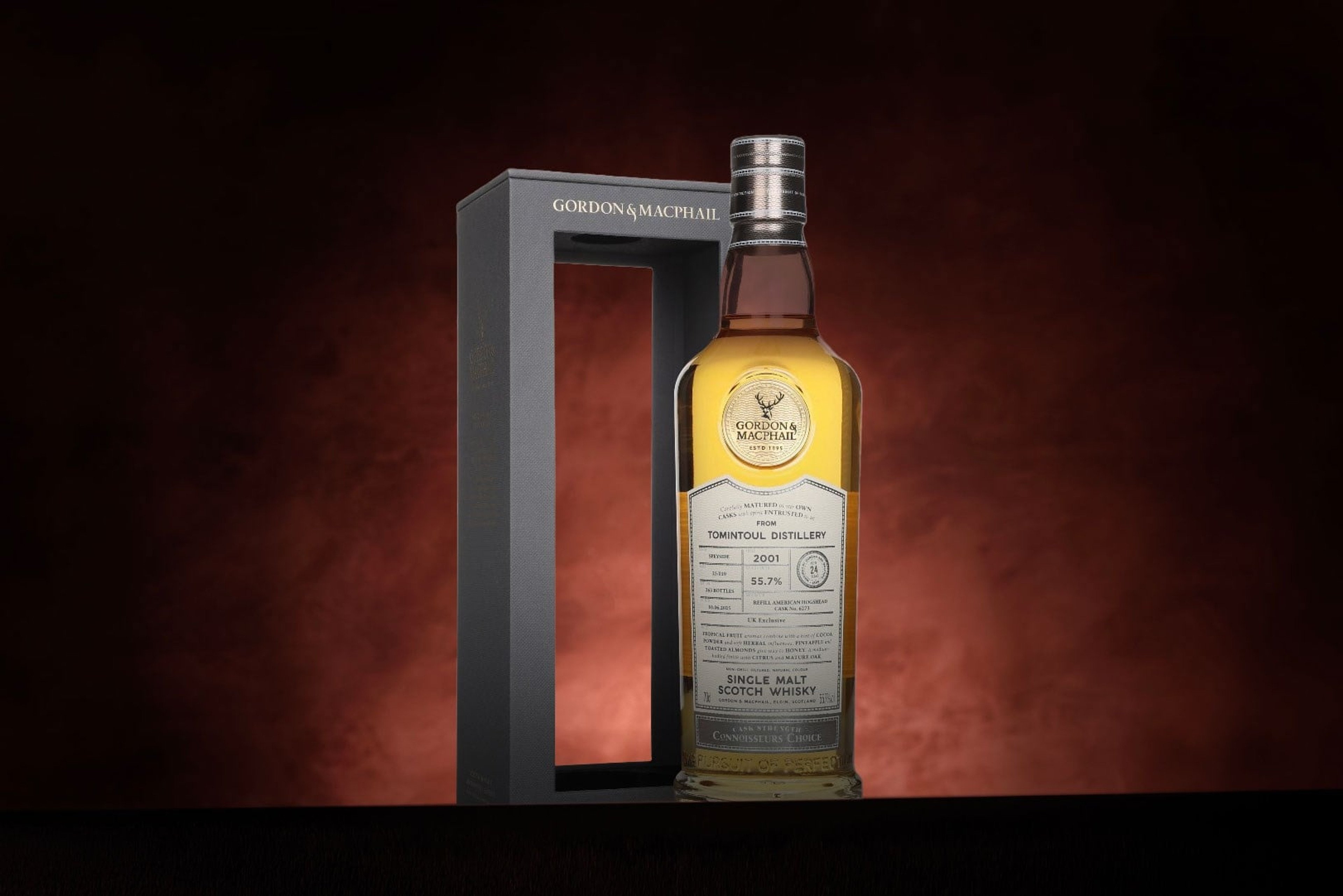 *COMPETITION* Tomintoul 24 Year Old 2001 (cask 6273) - Connoisseurs Choice (Gordon & MacPhail) Whisky Ticket 70cl