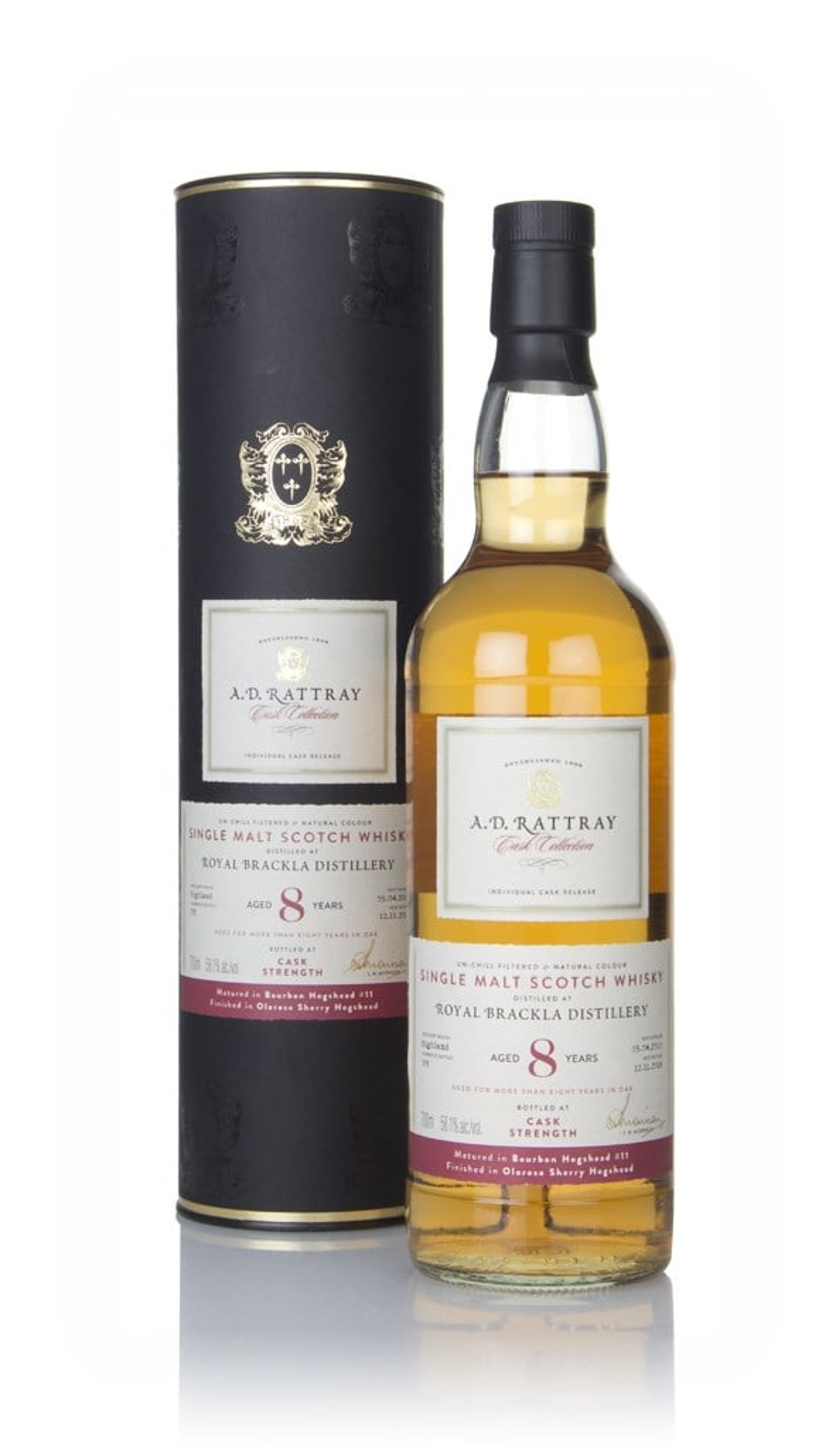 Royal Brackla 8 Year Old 2010 (cask 11) - Cask Collection (A.D Rattray) 70cl