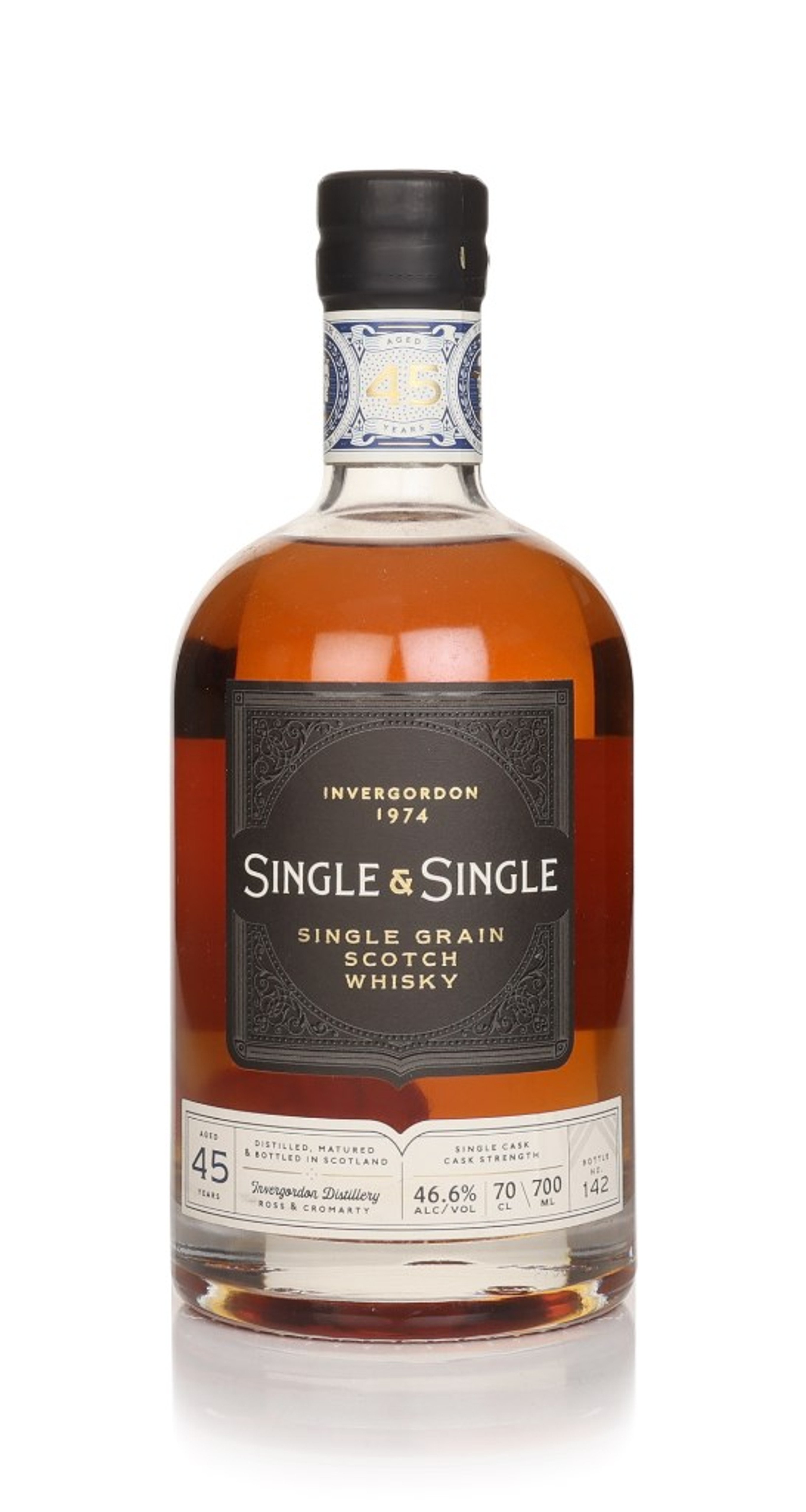 Invergordon 45 Year Old 1974 - Single & Single 70cl