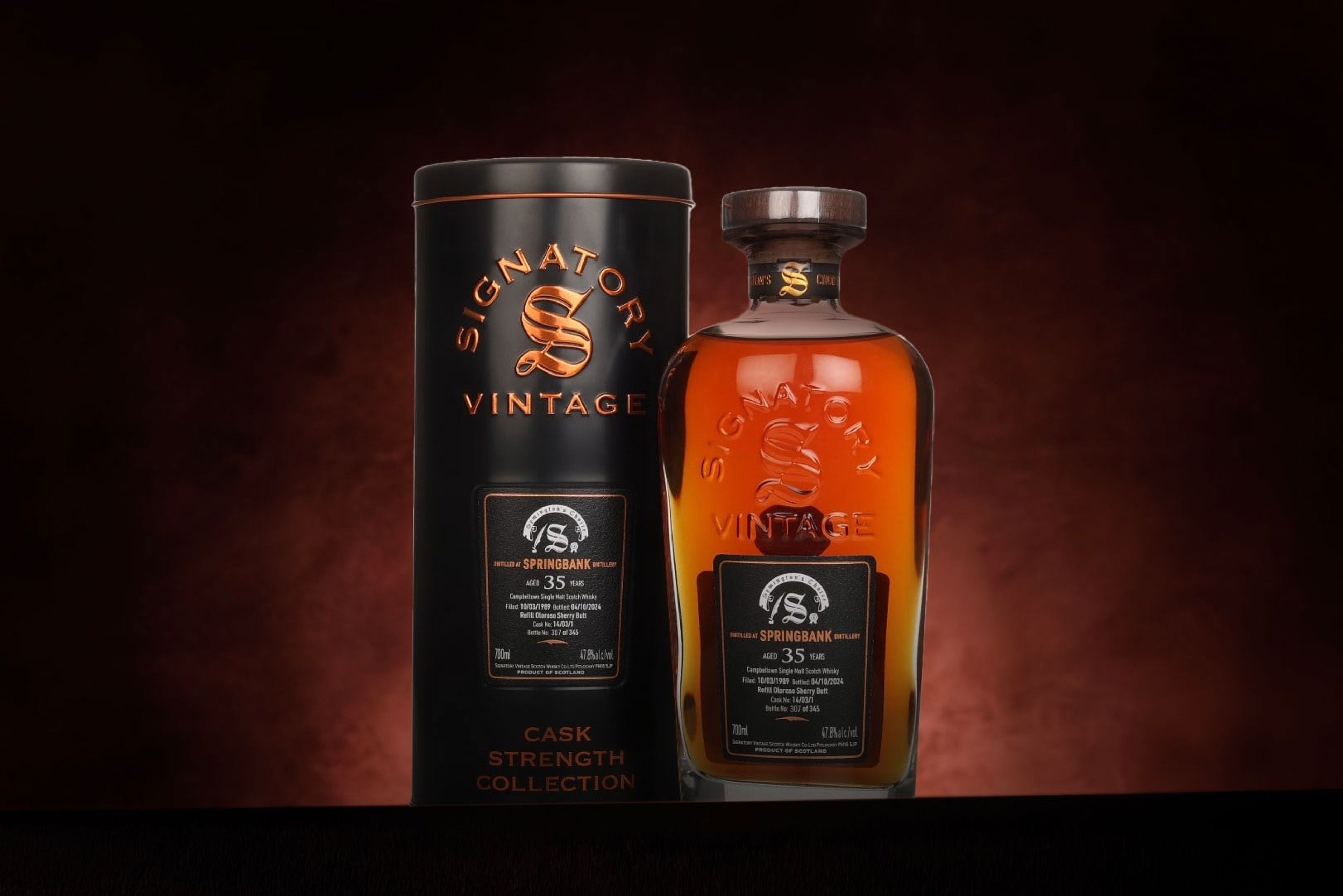 *COMPETITION* Springbank 35 Year Old 1989 (cask 14/03/1) - Cask Strength Collection (Signatory) Whisky Ticket 70cl