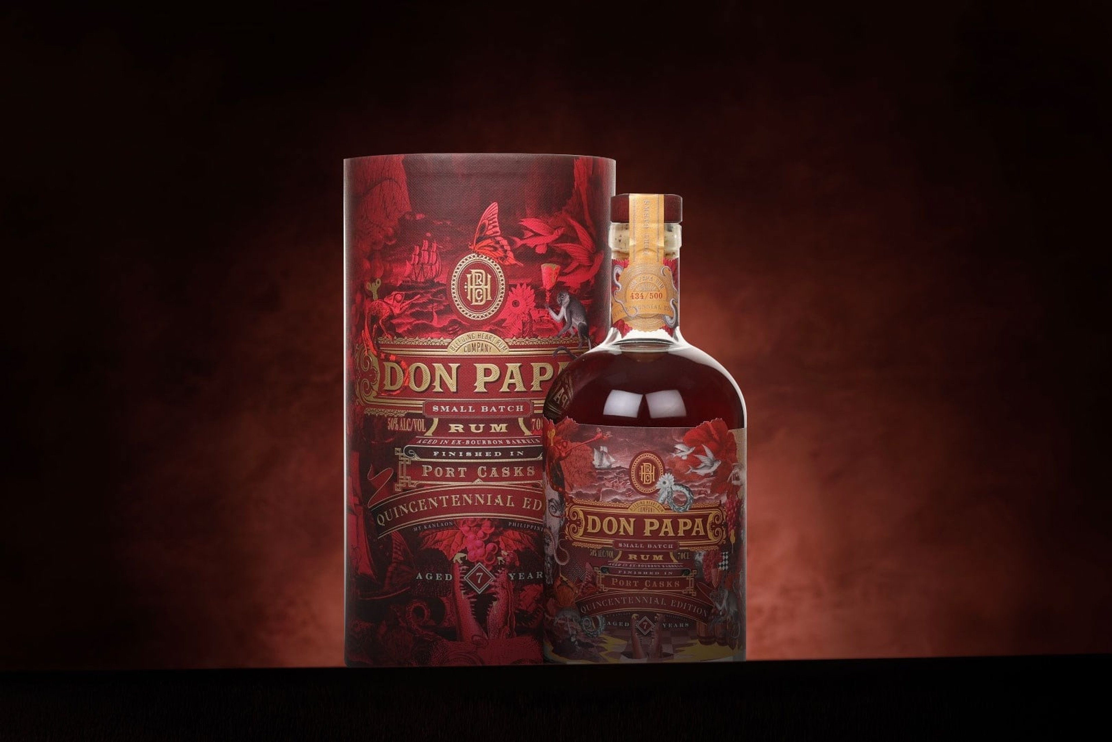 *COMPETITION* Don Papa 7 Year Old Port Casks Finish - Quincentennial Edition Rum Ticket 70cl