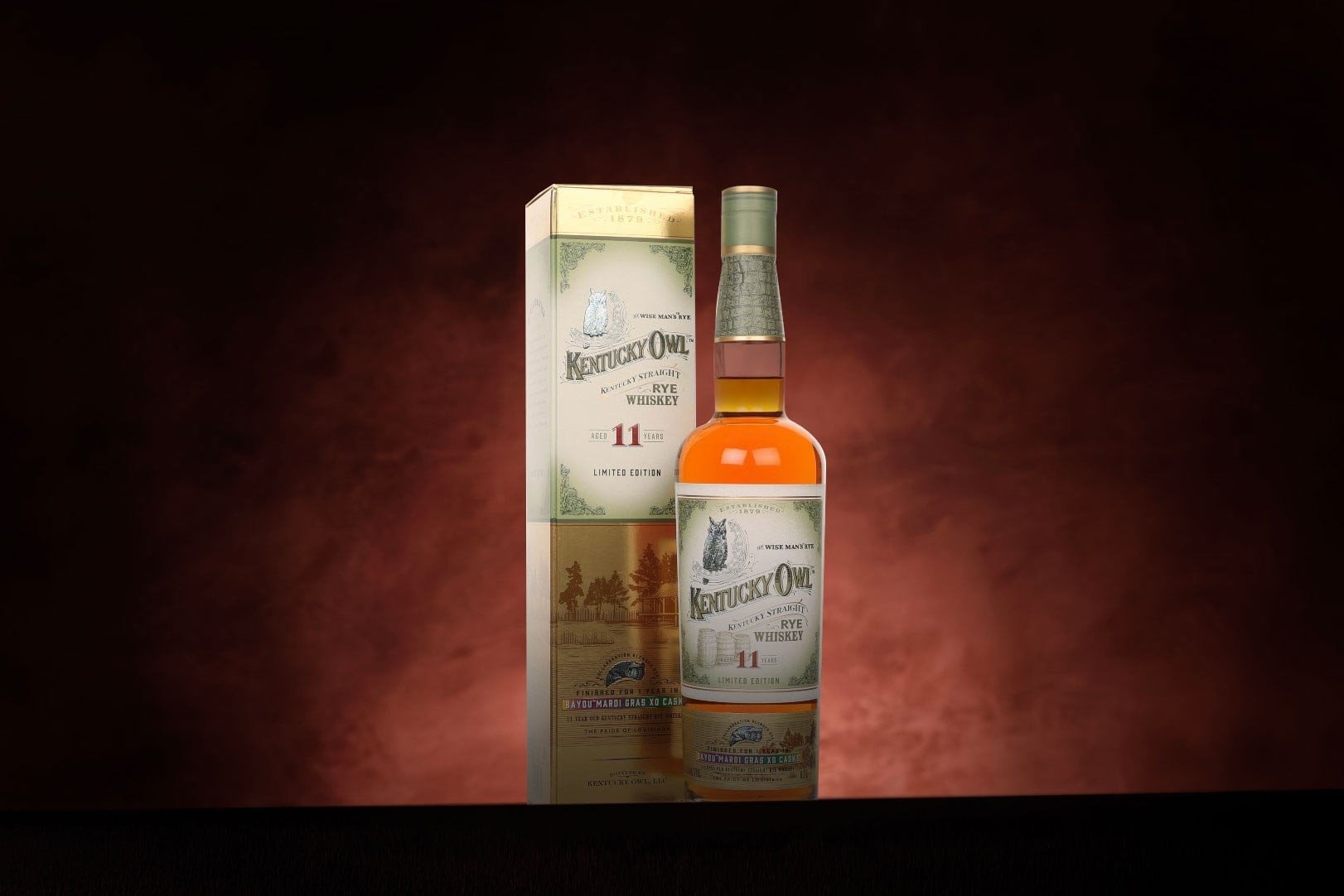 *COMPETITION* Kentucky Owl 11 Year Old Bayou Mardi Gras XO Cask Whiskey Ticket 70cl