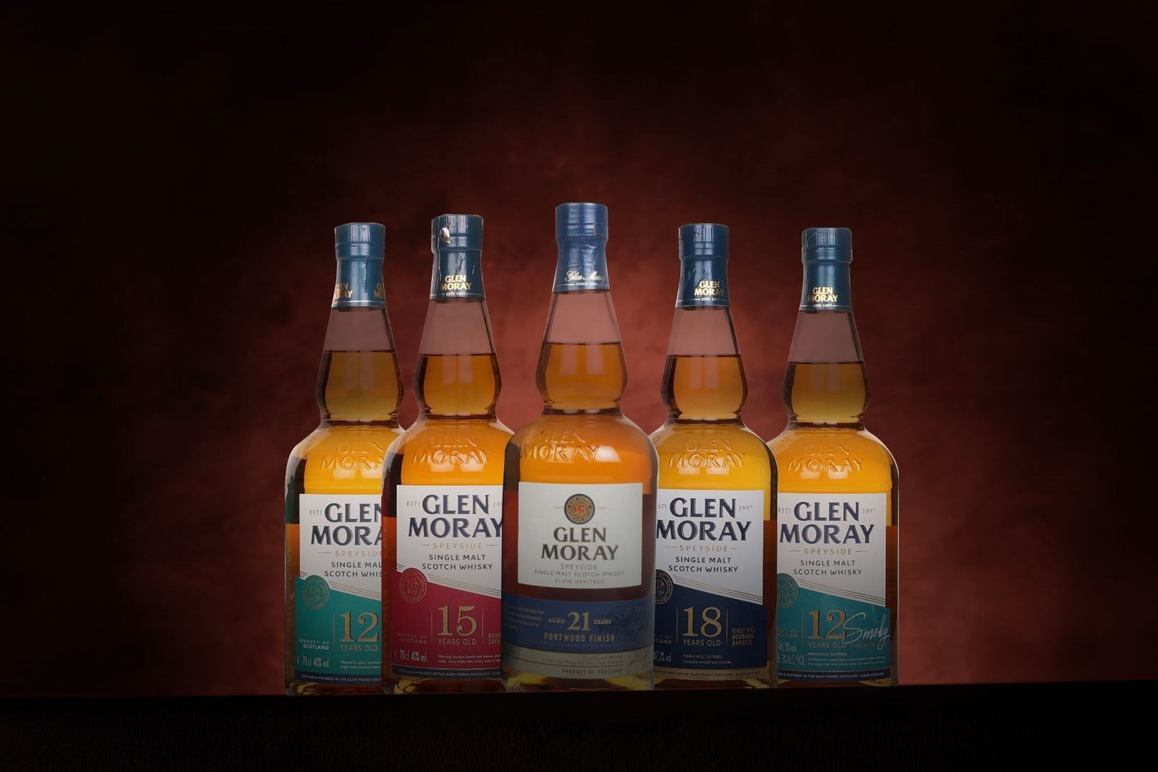 *COMPETITION* Glen Moray Whisky Collection (5) Ticket 70cl