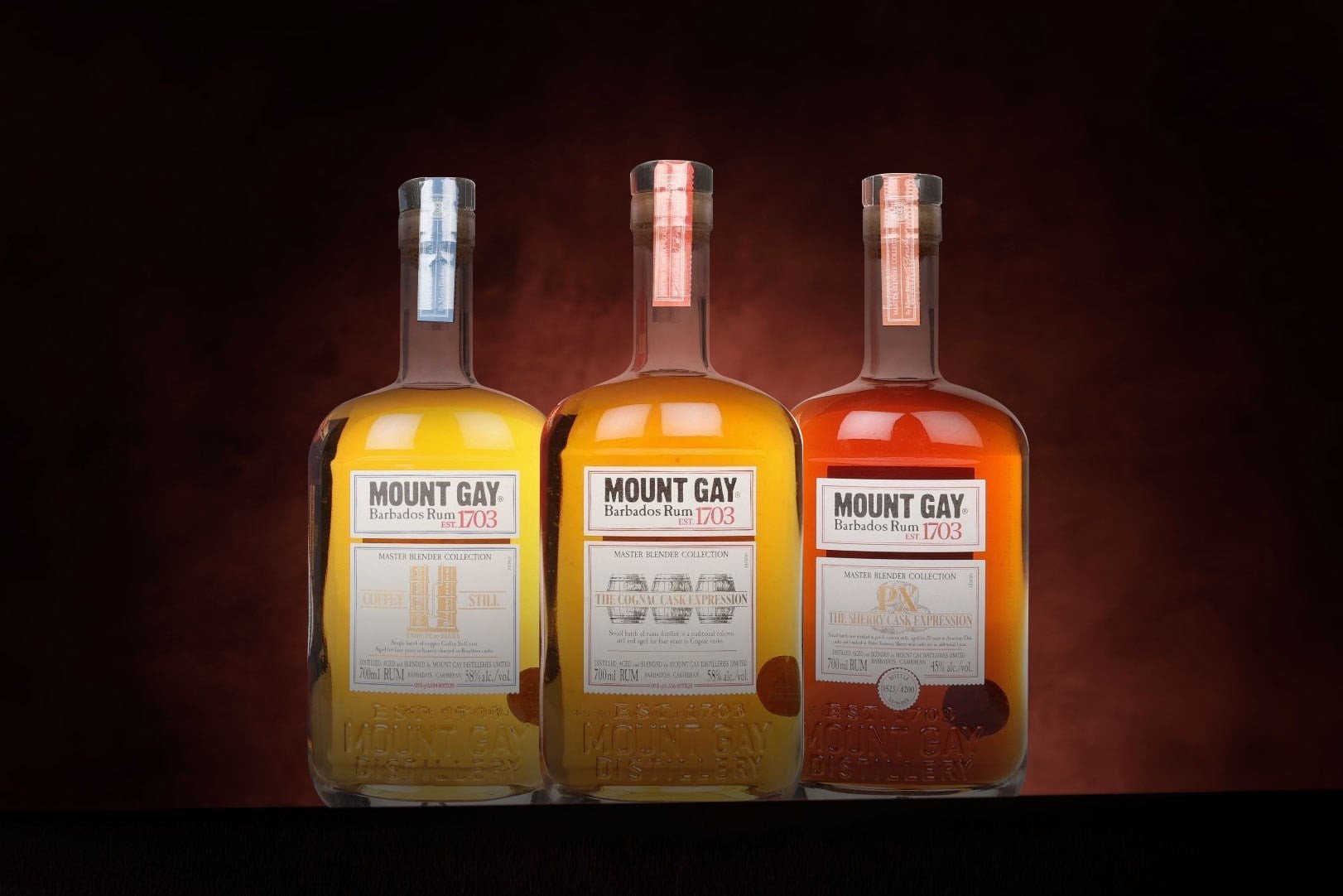 *COMPETITION* Mount Gay The Master Blender Collection (3) Rum Ticket 70cl