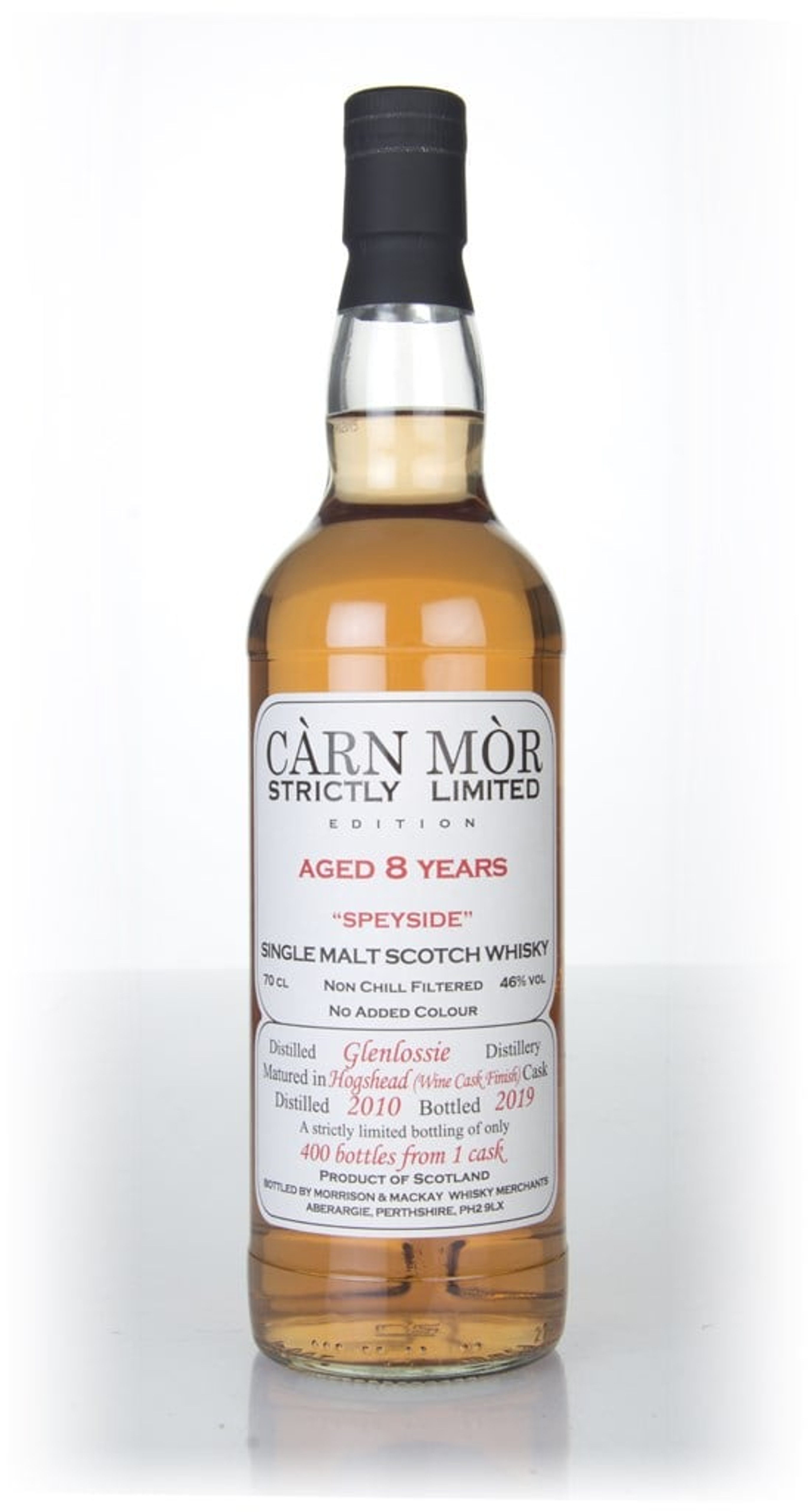 Glenlossie 8 Year Old 2010 - Strictly Limited (Càrn Mòr) 70cl