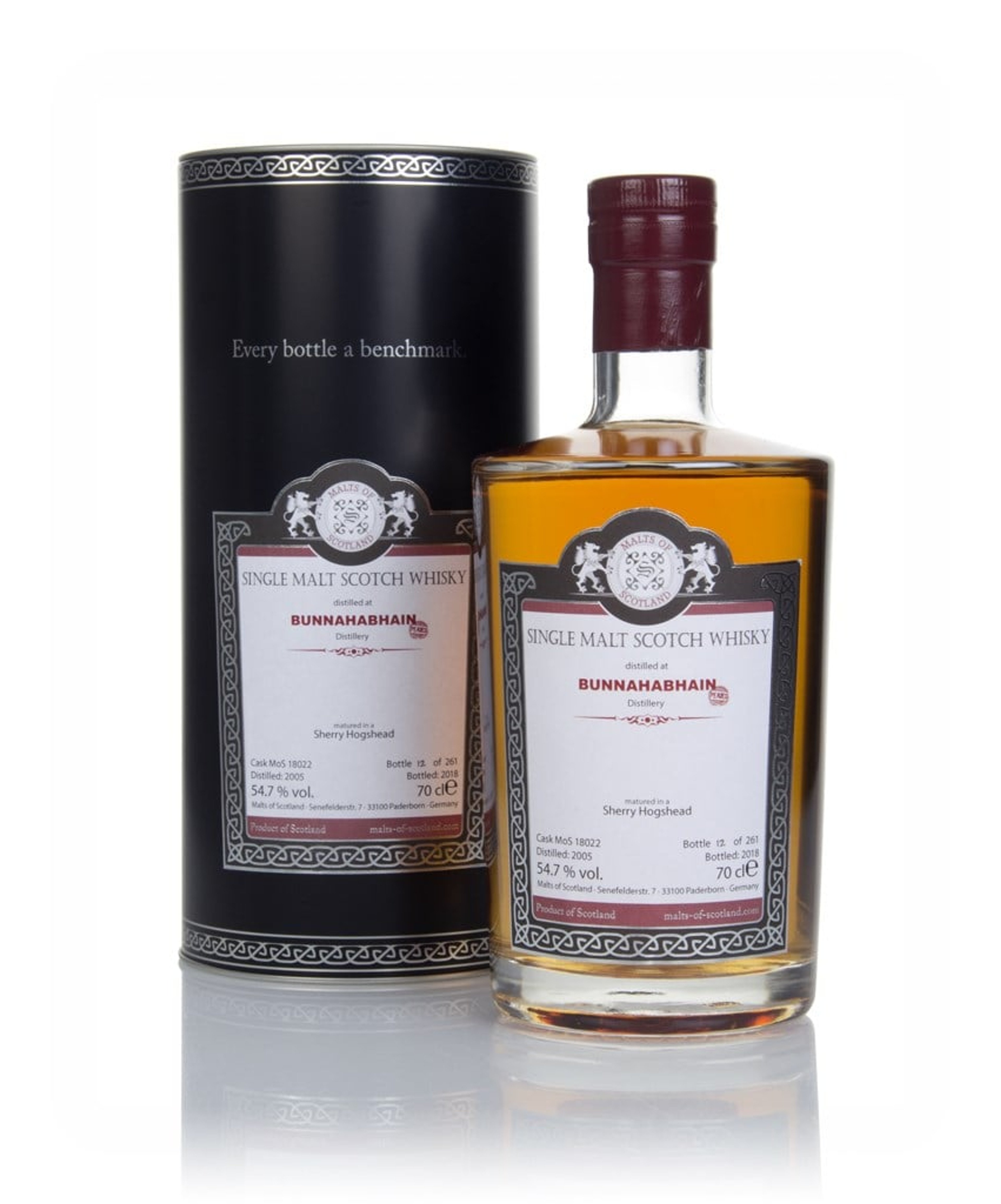 Bunnahabhain 2005 (bottled 2018) (cask 18022) - Malts of Scotland 70cl