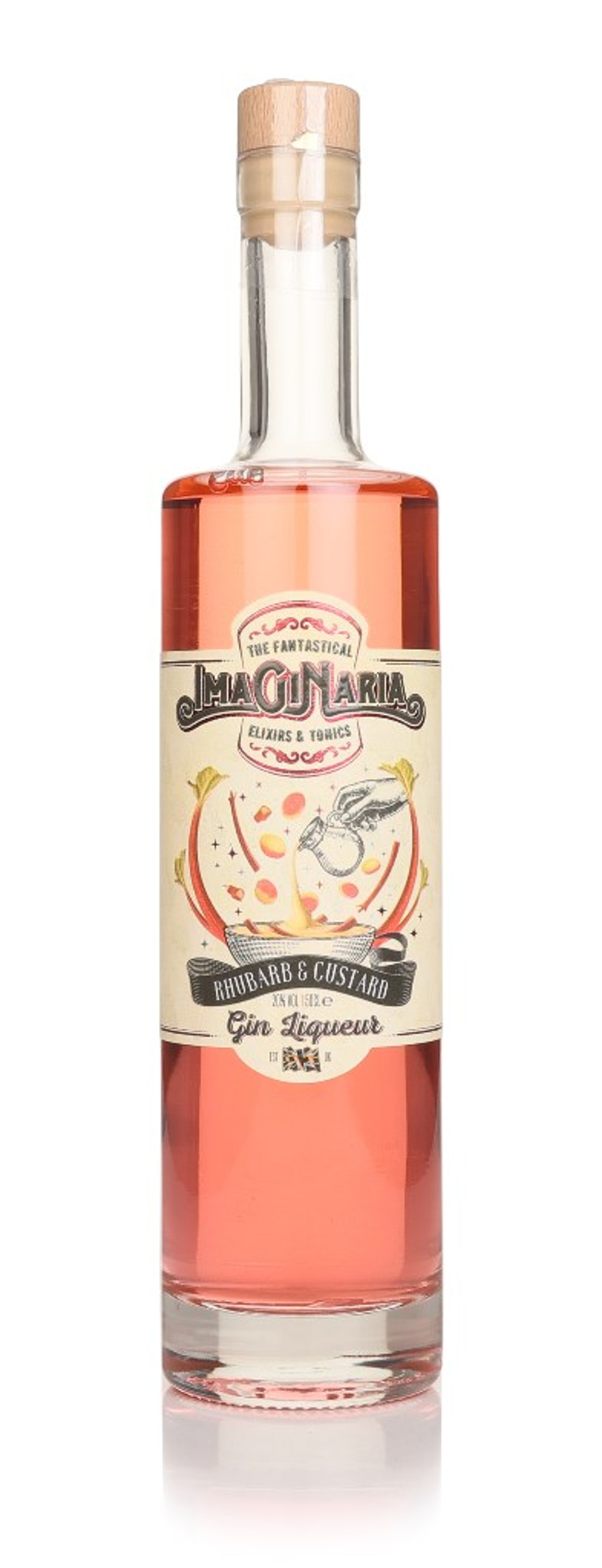 Imaginaria Rhubarb & Custard Gin Liqueur 50cl