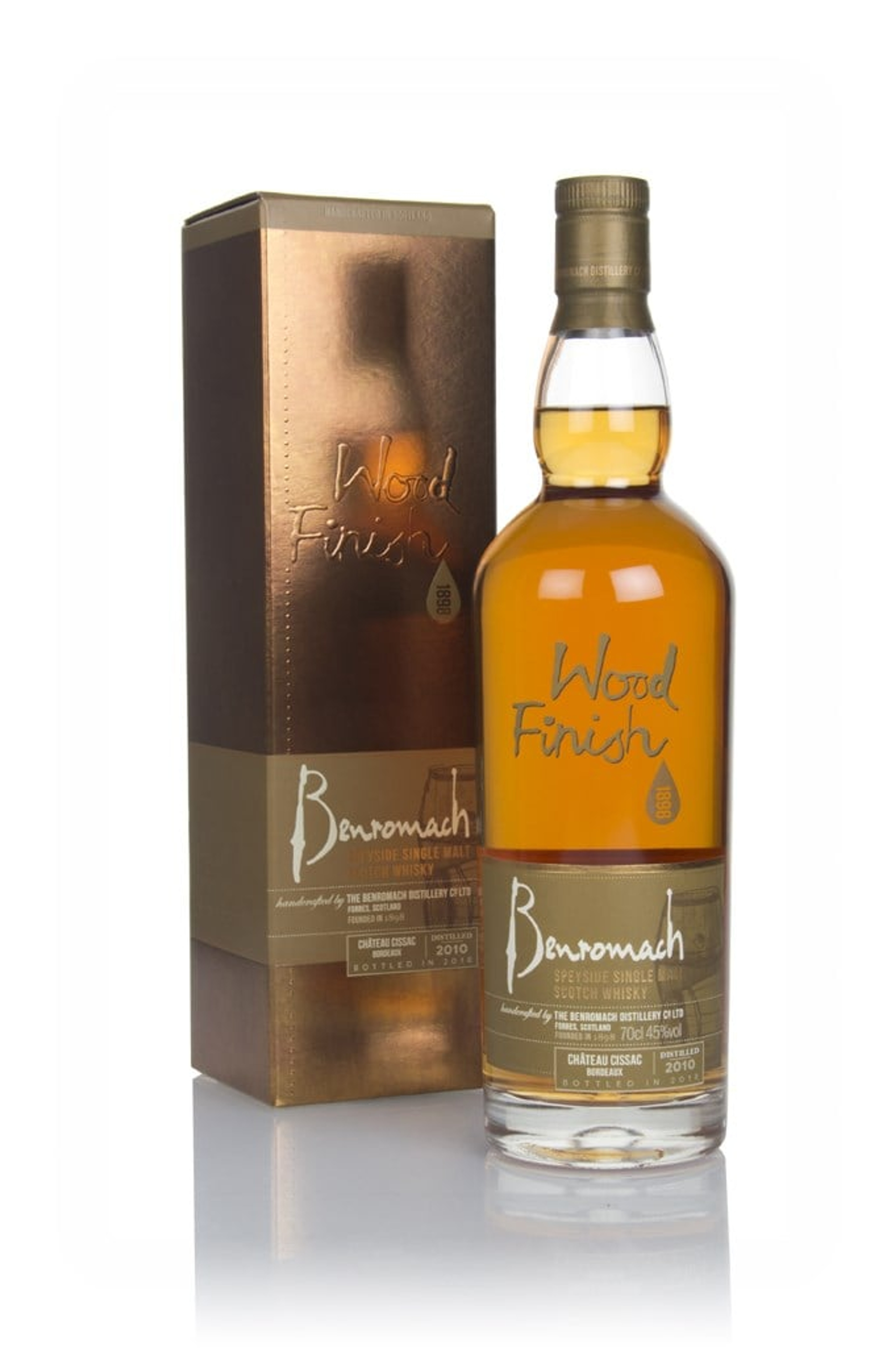 Benromach Château Cissac Wood Finish 2010 (bottled 2018) 70cl