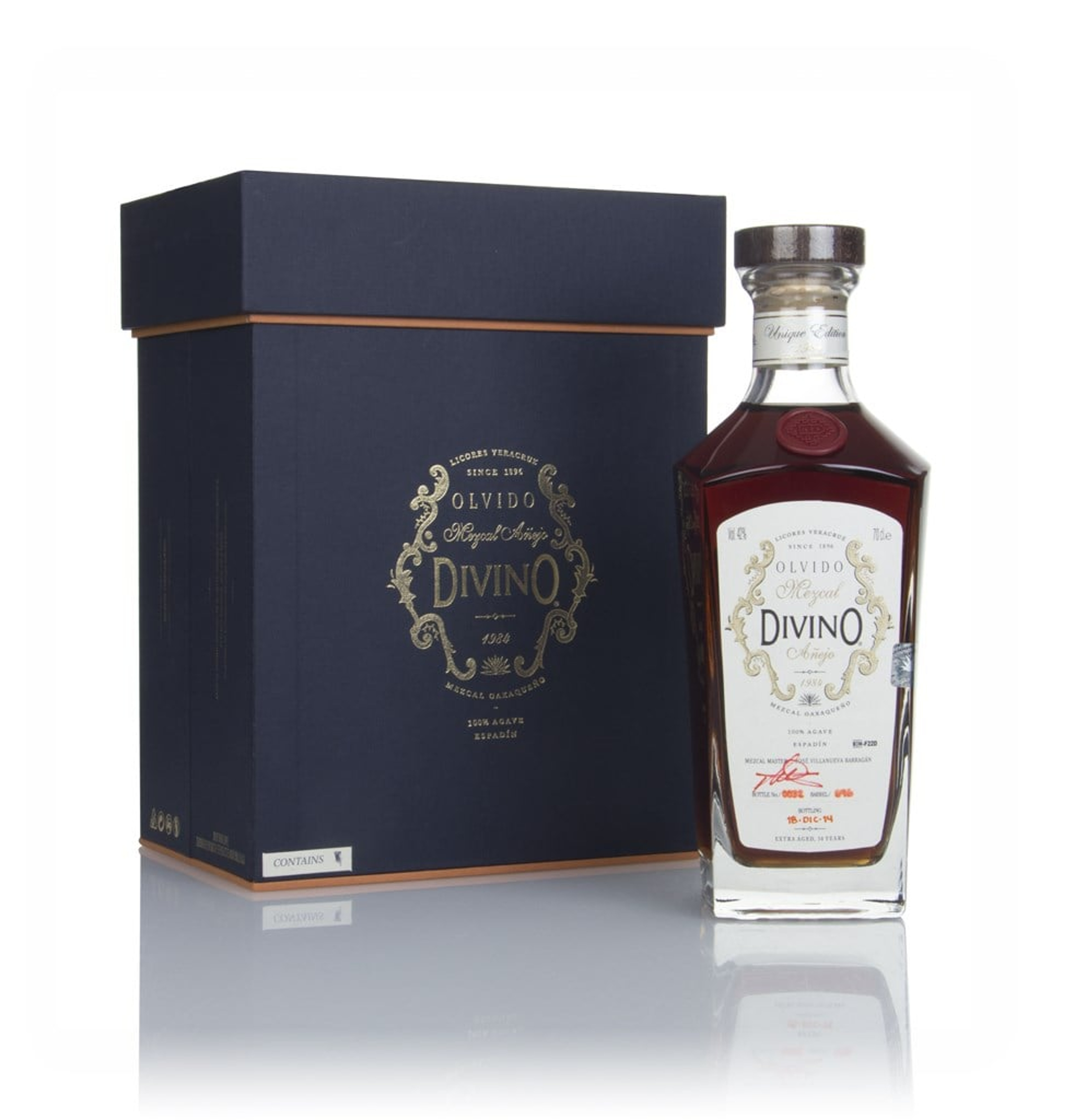 Mezcal Olvido Divino Añejo 1984 70cl