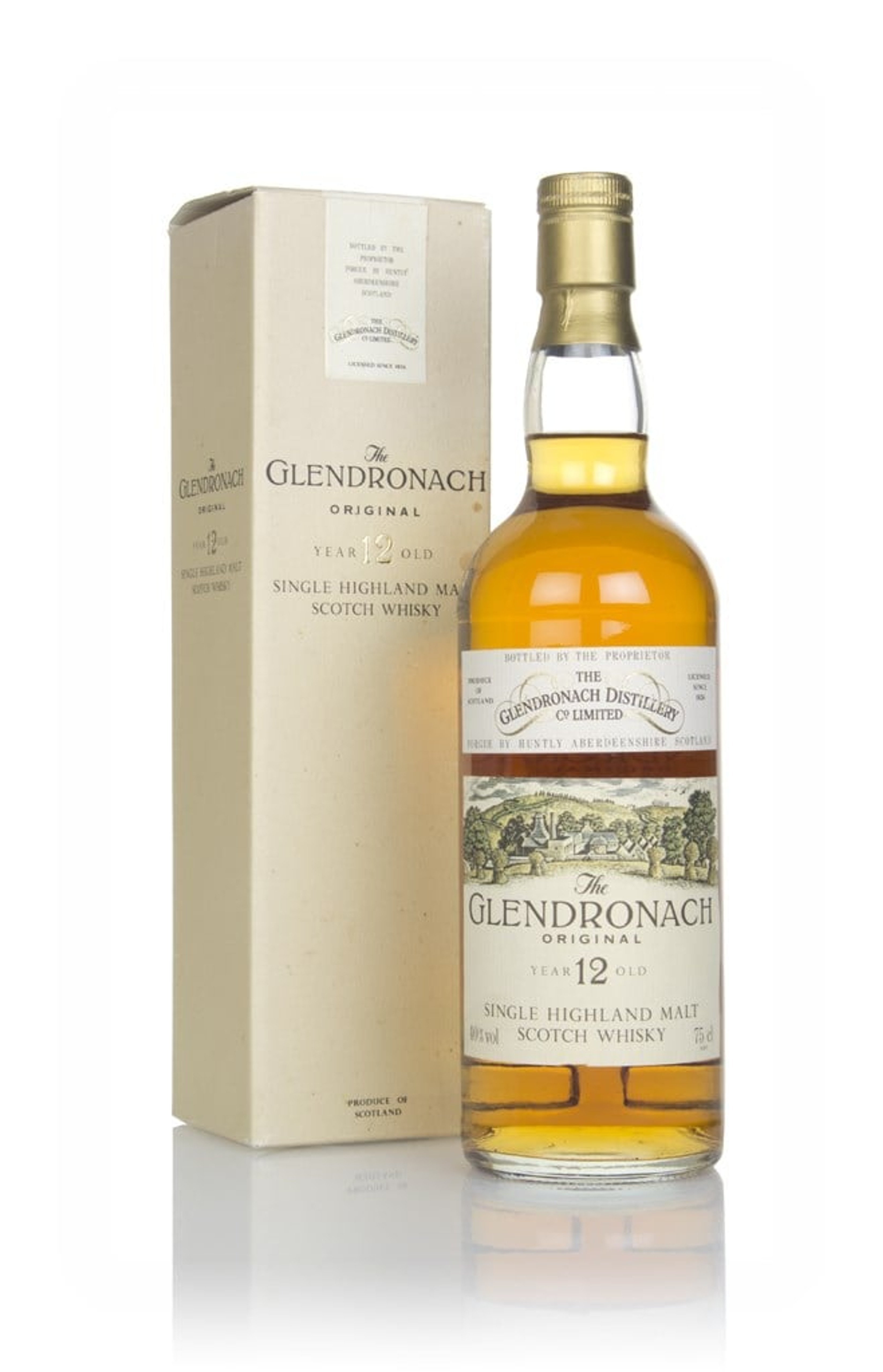 The GlenDronach 12 Year Old Original - 1980s 75cl