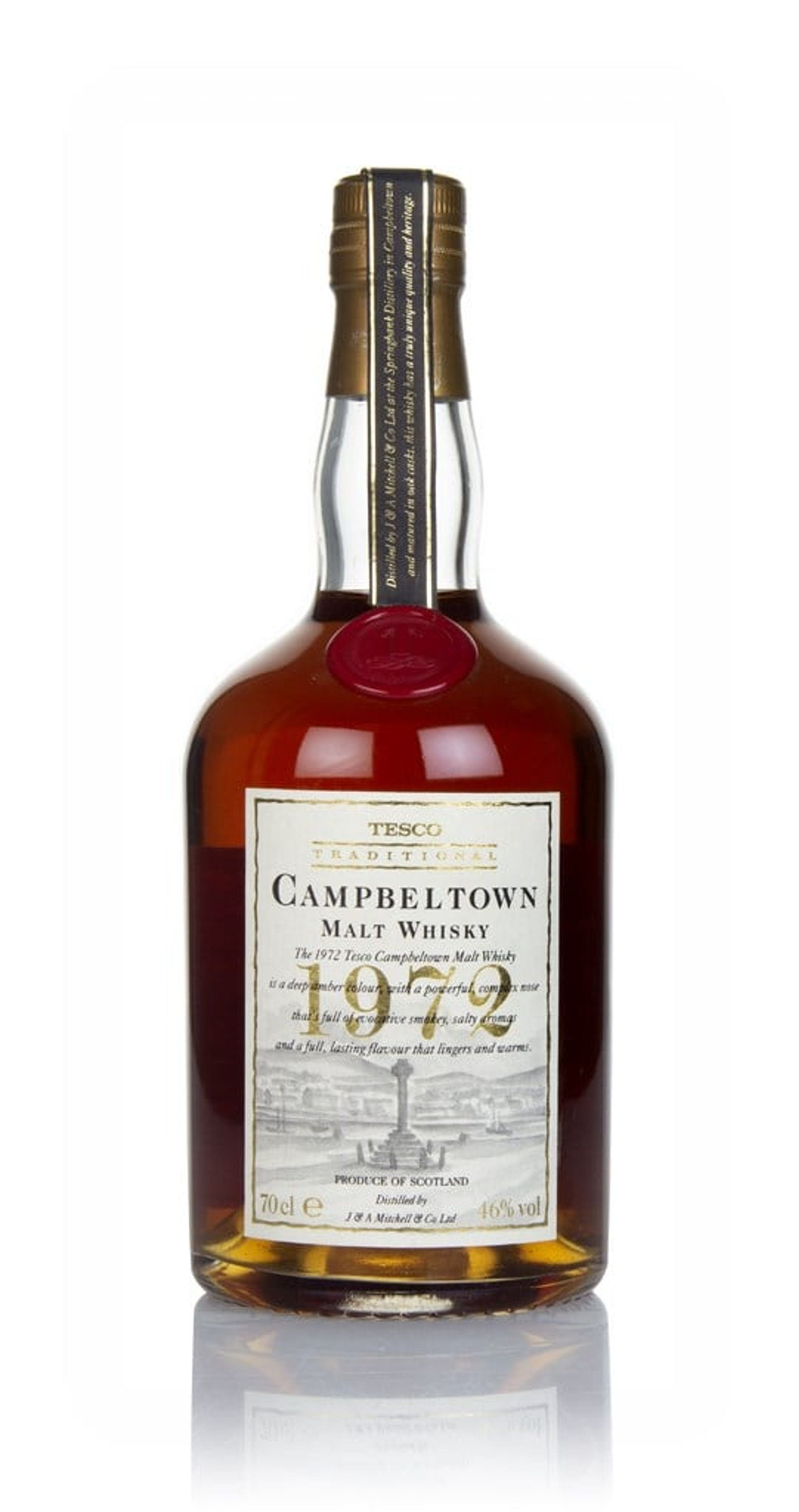 Campbeltown 1972 (Springbank) - Tesco Traditional - 1990s 70cl