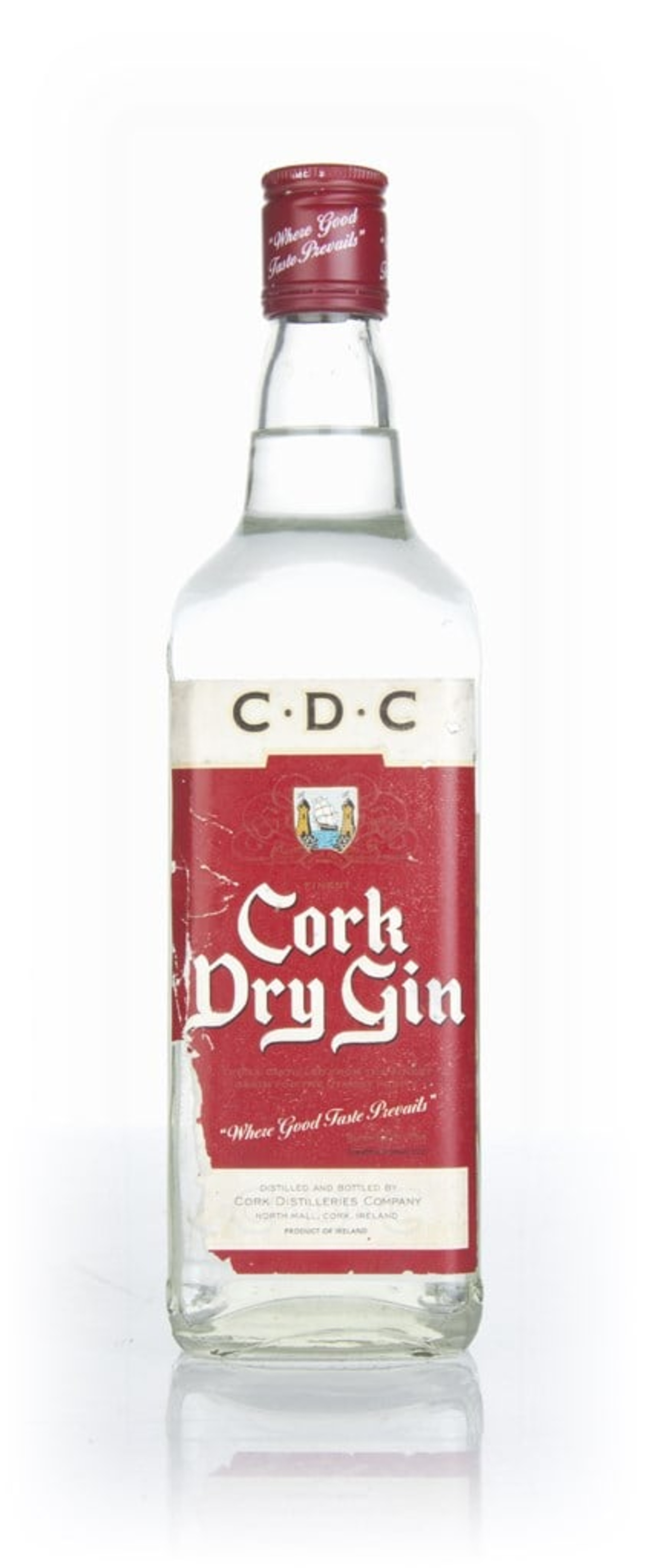 Cork Dry Gin - 1980s 70cl
