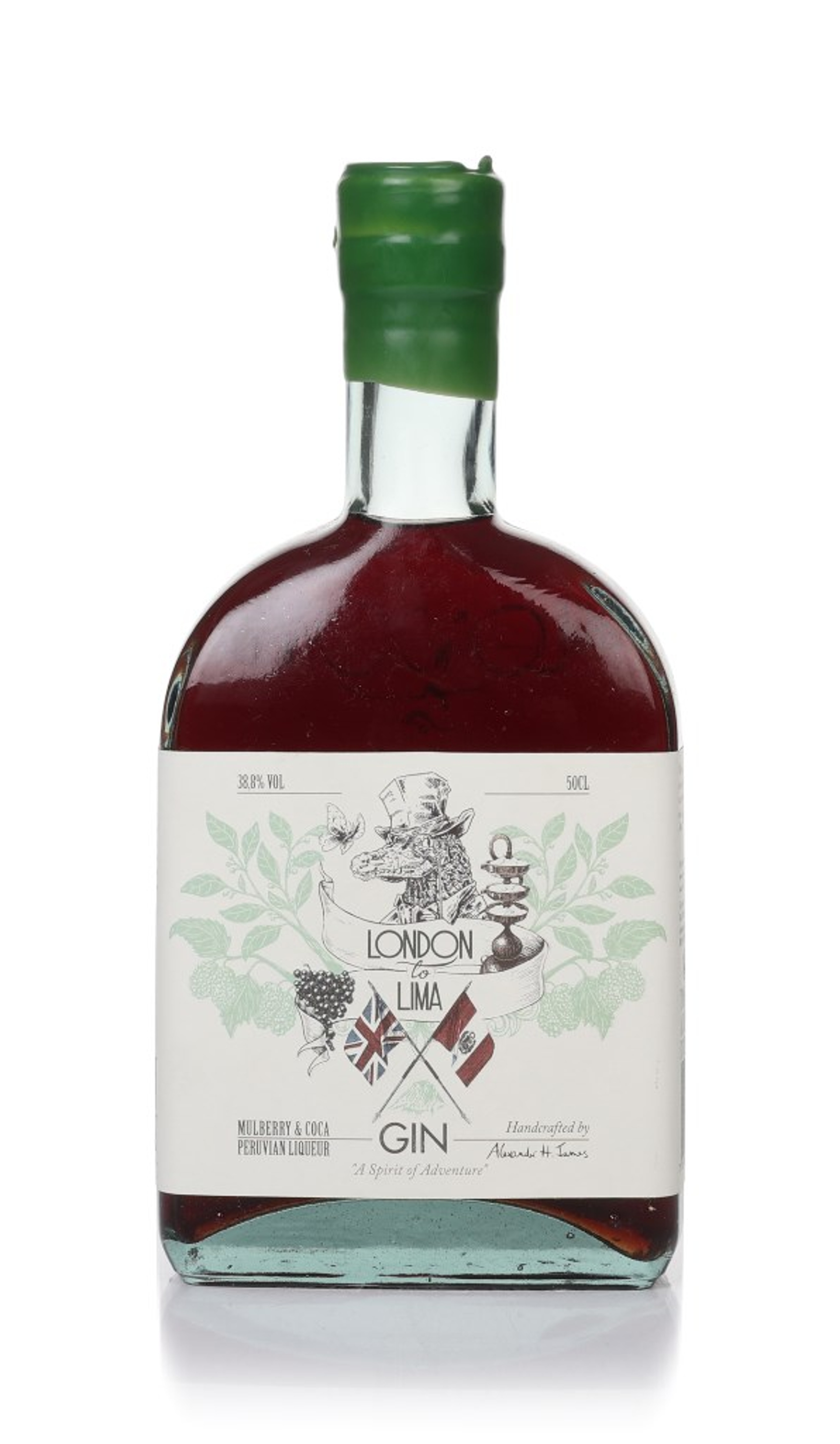 London to Lima Mulberry & Coca Gin Liqueur 50cl