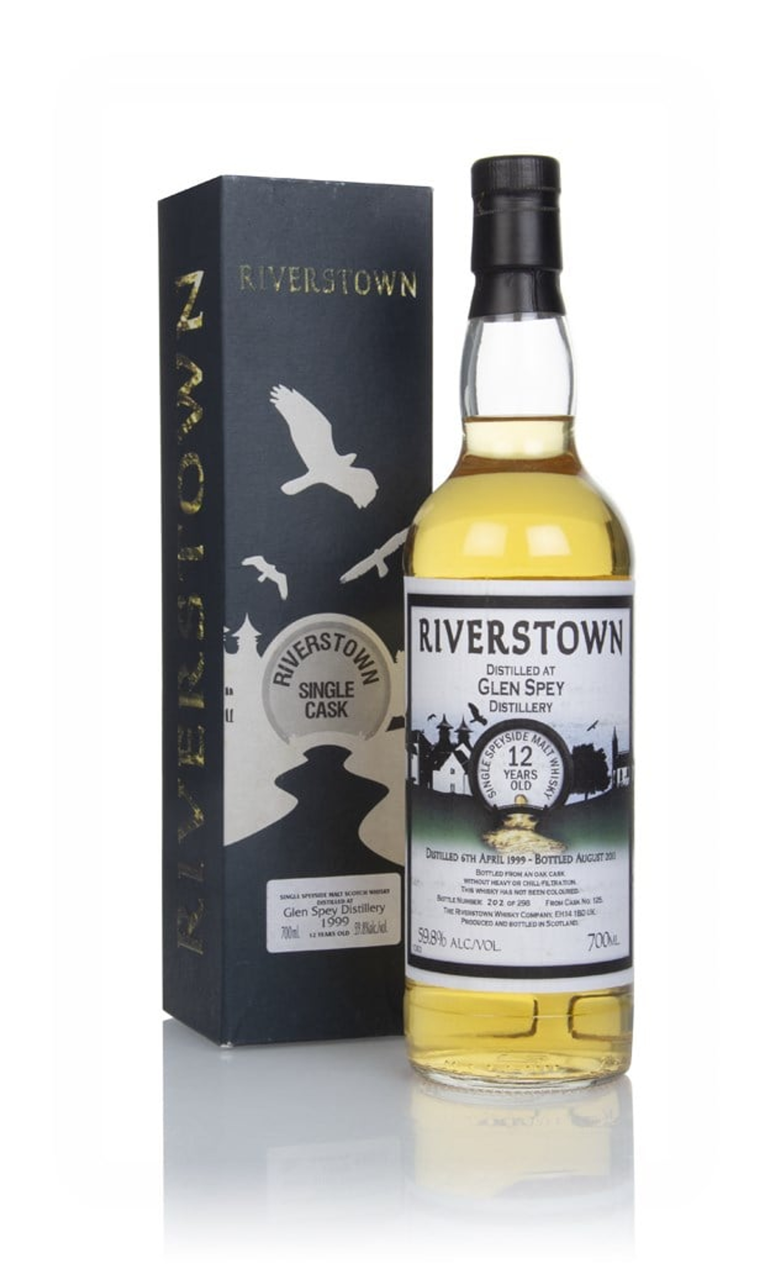 Glen Spey 12 Year Old 1999 (cask 125) - Riverstown 70cl