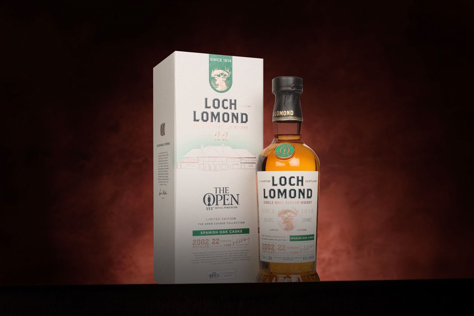 *COMPETITION* Loch Lomond 22 Year Old 153rd Royal Portrush The Open Course Collection 2025 Whisky Ticket 70cl