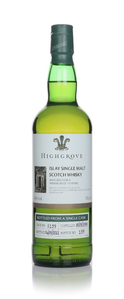 Laphroaig 12 Year Old 1999 (cask 5159) - Highgrove 70cl