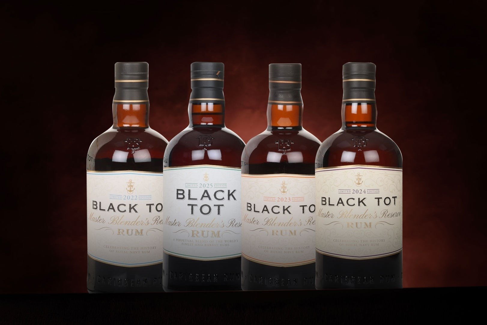 *COMPETITION* Black Tot Master Blender’s Reserve Rum Collection (4) Ticket 70cl