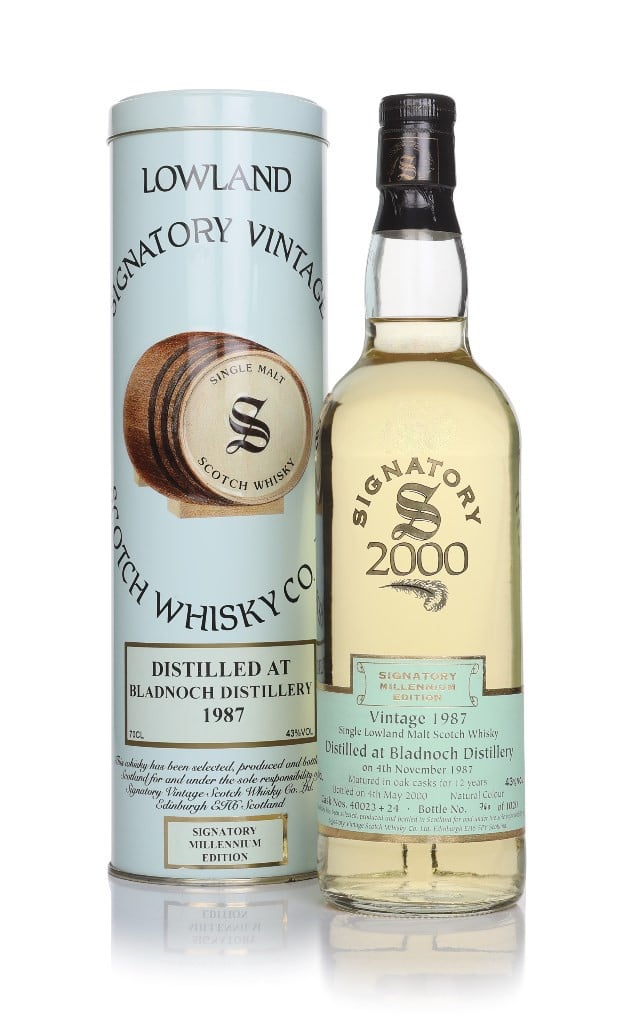 Bladnoch 12 Year Old 1987 (casks 42023 & 40024) - Signatory 70cl