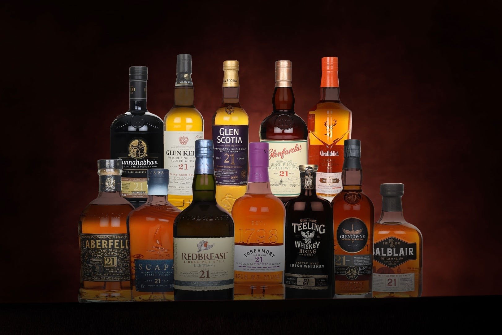 *COMPETITION* A Years Worth of 21 Year Old Whisky (12) Ticket 70cl