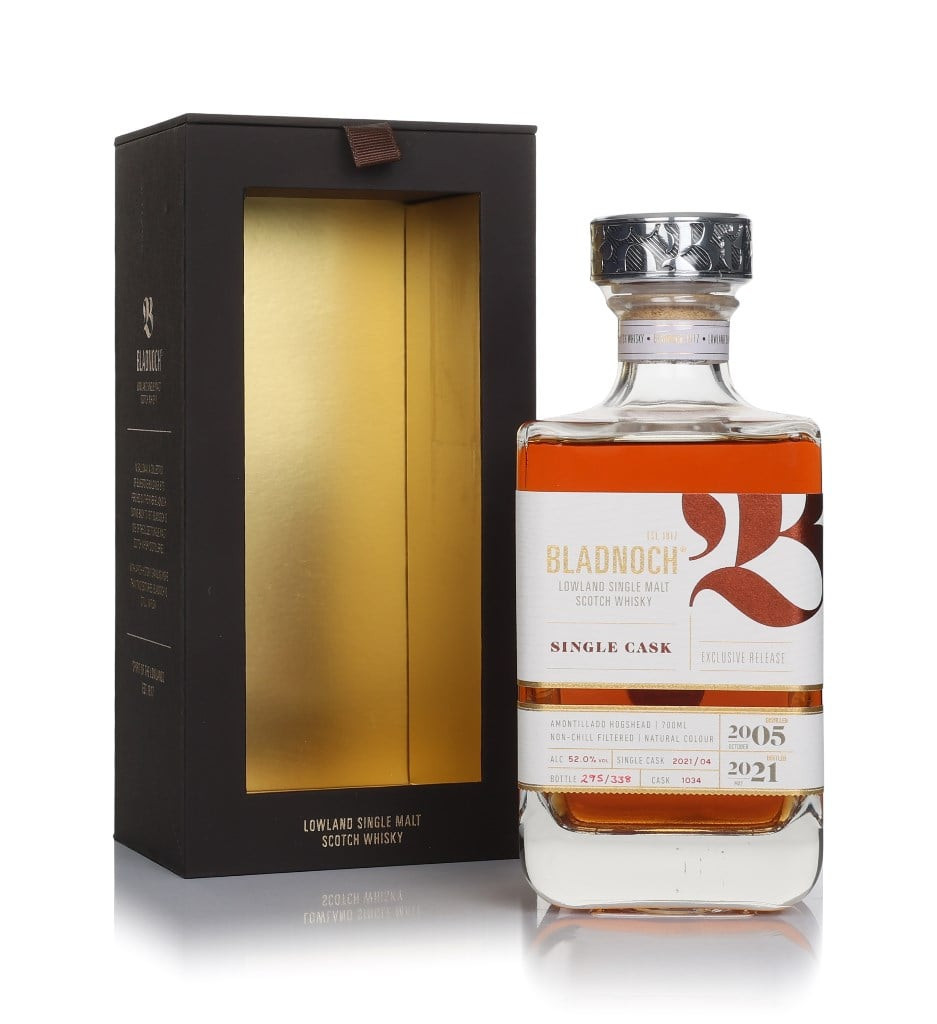 Bladnoch 15 Year Old 2005 (cask 1034) - Amontillado Cask 70cl