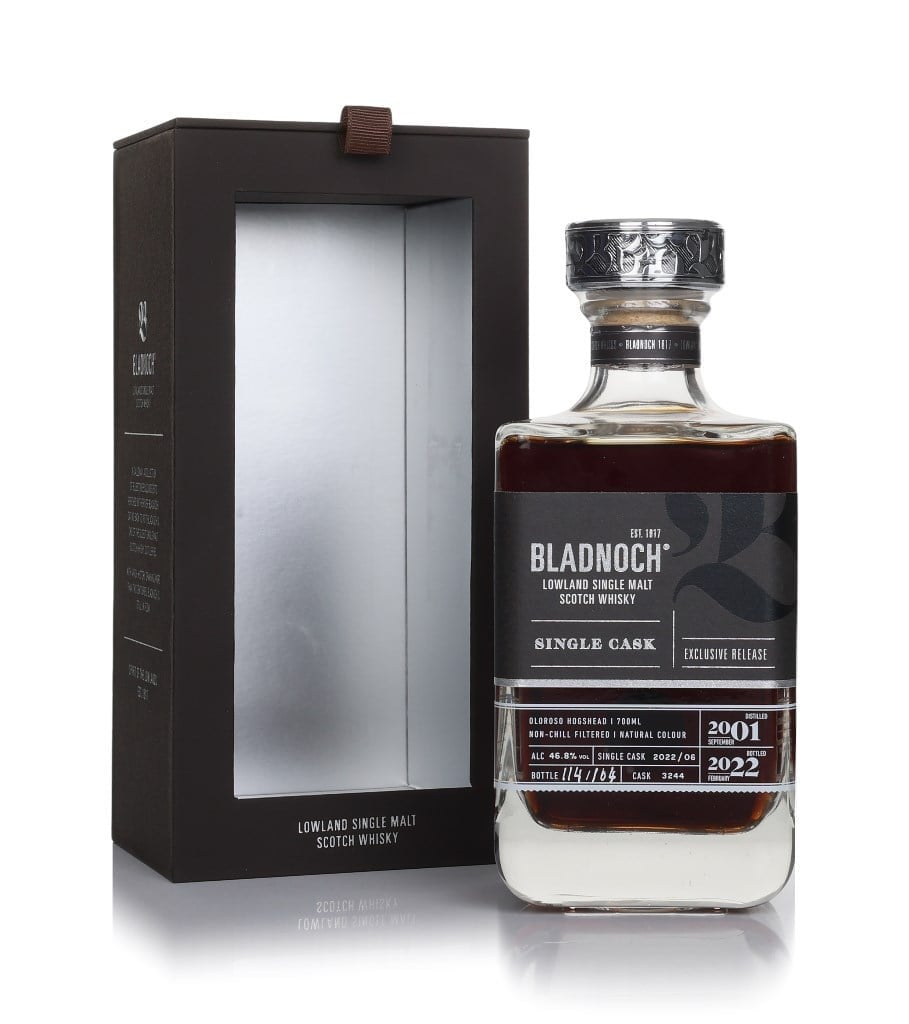 Bladnoch 20 Year Old 2001 (cask 3244) - Oloroso Hogshead 70cl