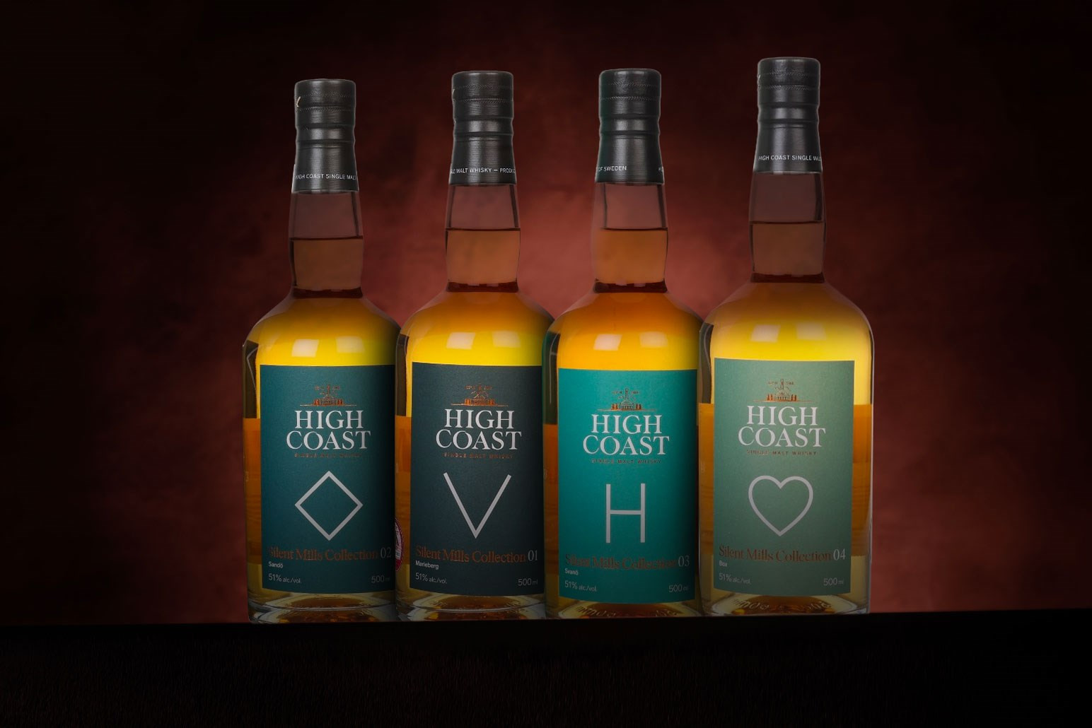 *COMPETITION* High Coast Silent Mills Whisky Collection (4) Ticket 50cl