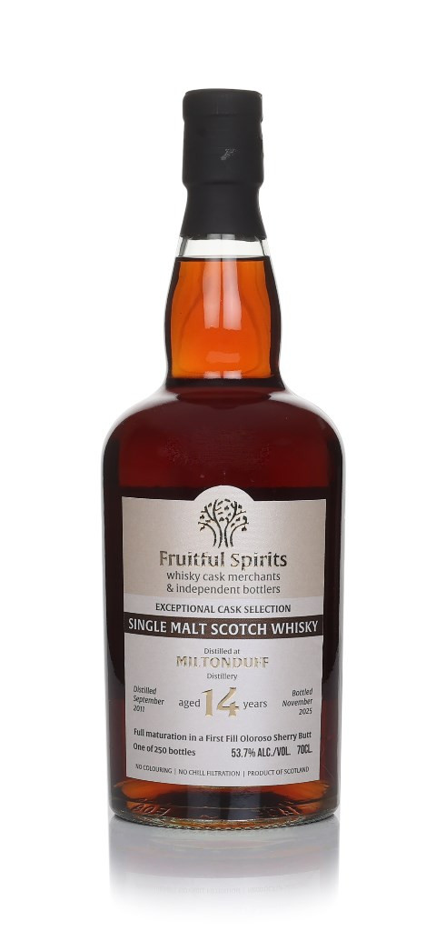 Fruitful Spirits Miltonduff 14 Year Old 70cl