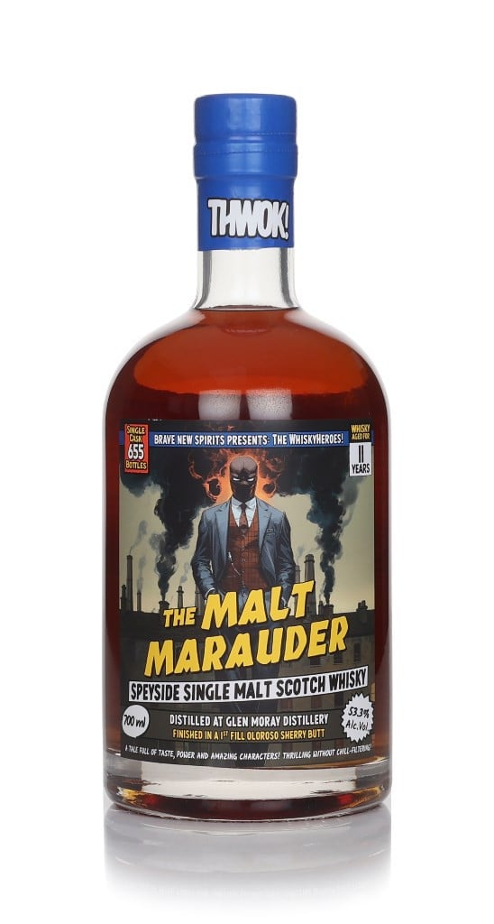 Glen Moray 11 Year Old 2014 - Whiskyheroes (Brave New Spirits) 70cl