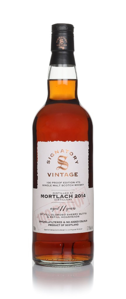Mortlach 11 Year Old 2014 - 100 Proof Edition #73 (Signatory) 70cl