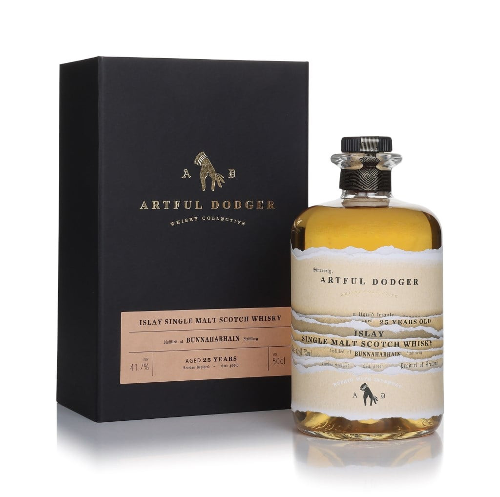 Bunnahabhain 25 Year Old 1995 (cask 3445) - The Artful Dodger 50cl