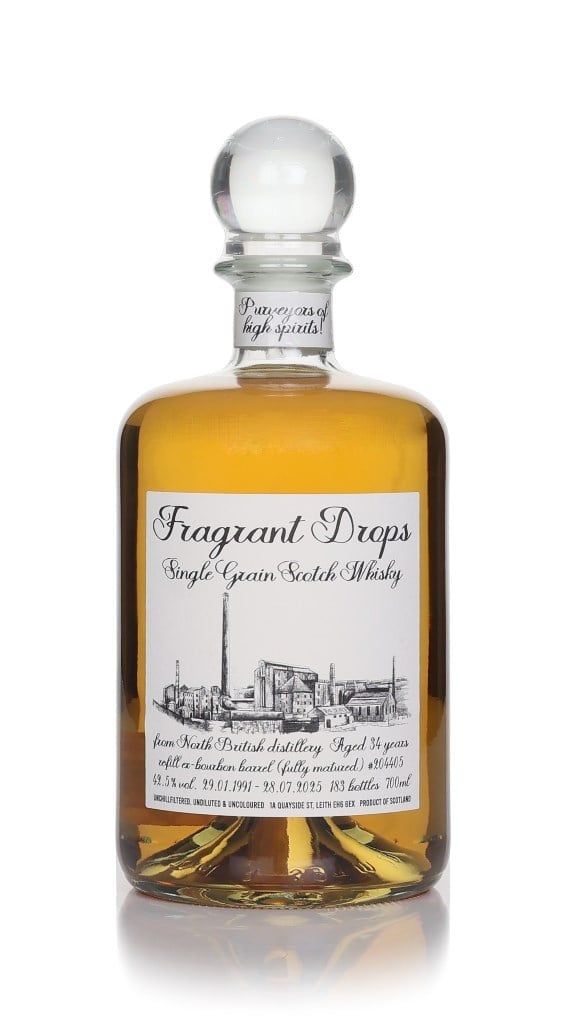 North British 34 Year Old 1991 (cask 204405) - Fragrant Drops (Keeble Cask Company) 70cl