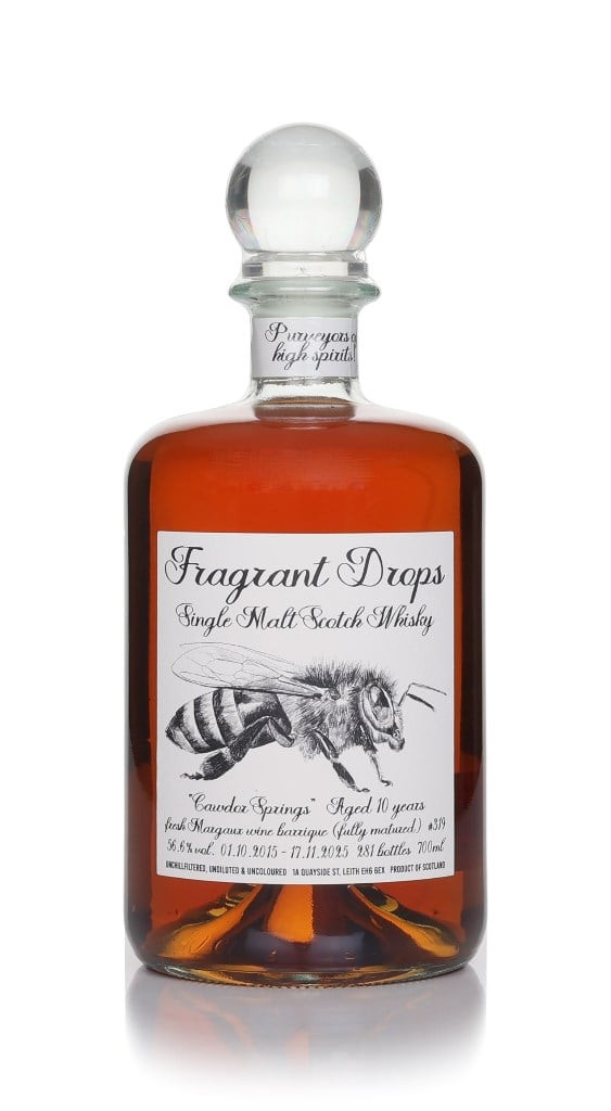 Cawdor Springs (Royal Brackla) 10 Year Old 2015 (cask 319) First Fill Chateau Margaux - Fragrant Drops (Keeble Cask Company) 70cl