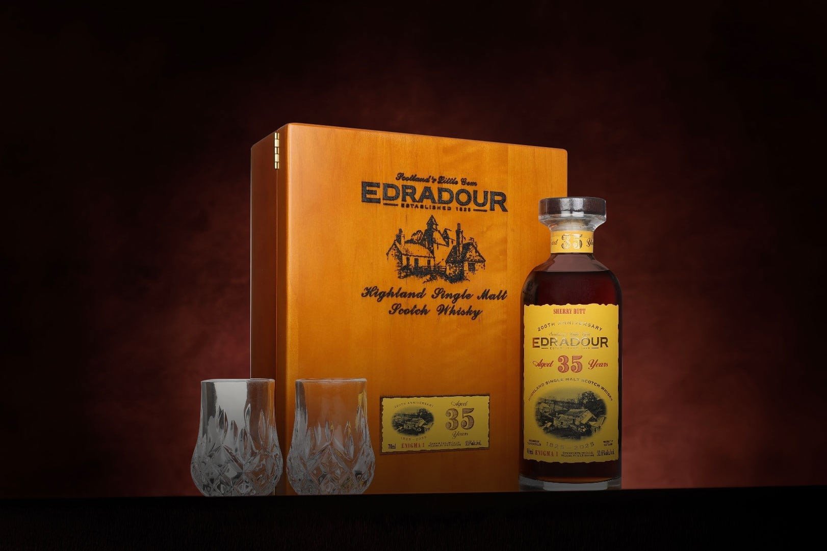 *COMPETITION* Edradour 35 Year Old 1989 (cask 355) - Enigma No. 1 Whisky Ticket 70cl