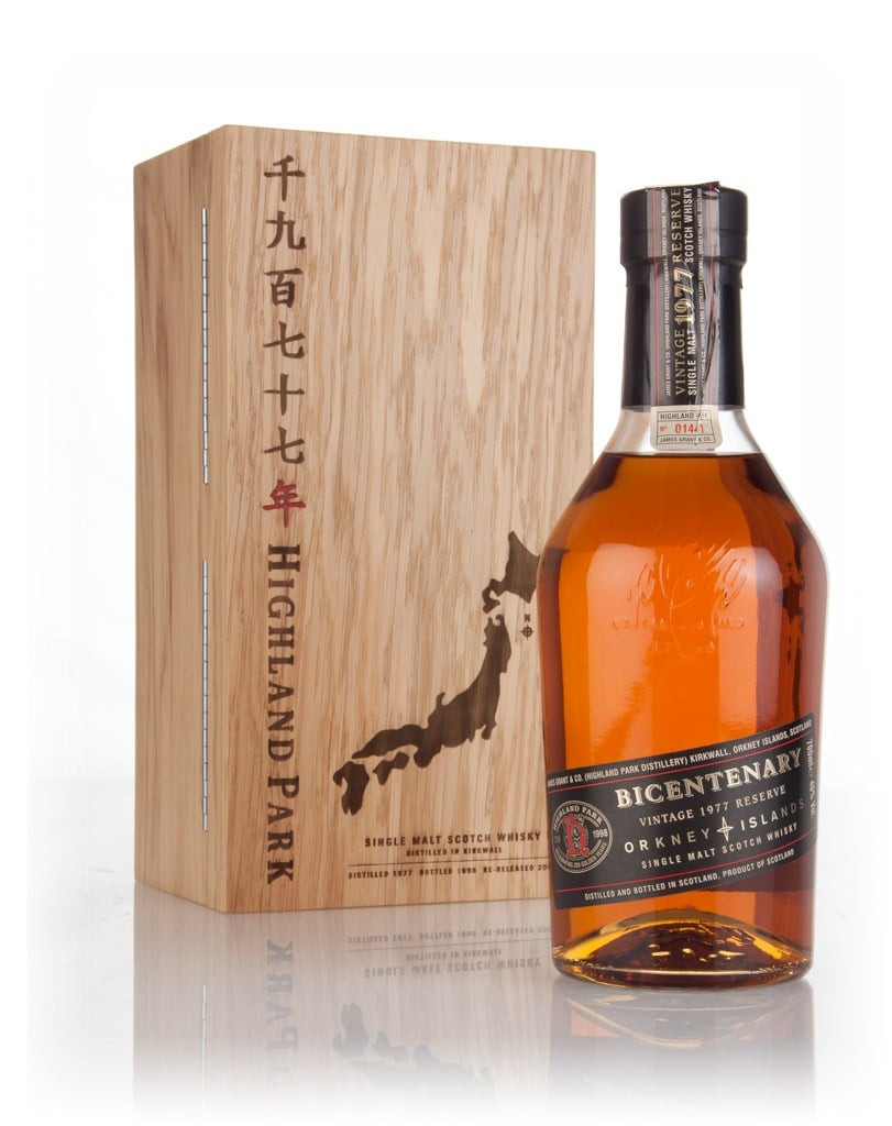 Highland Park 21 Year Old 1977 - Bicentenary Japanese Edition 70cl