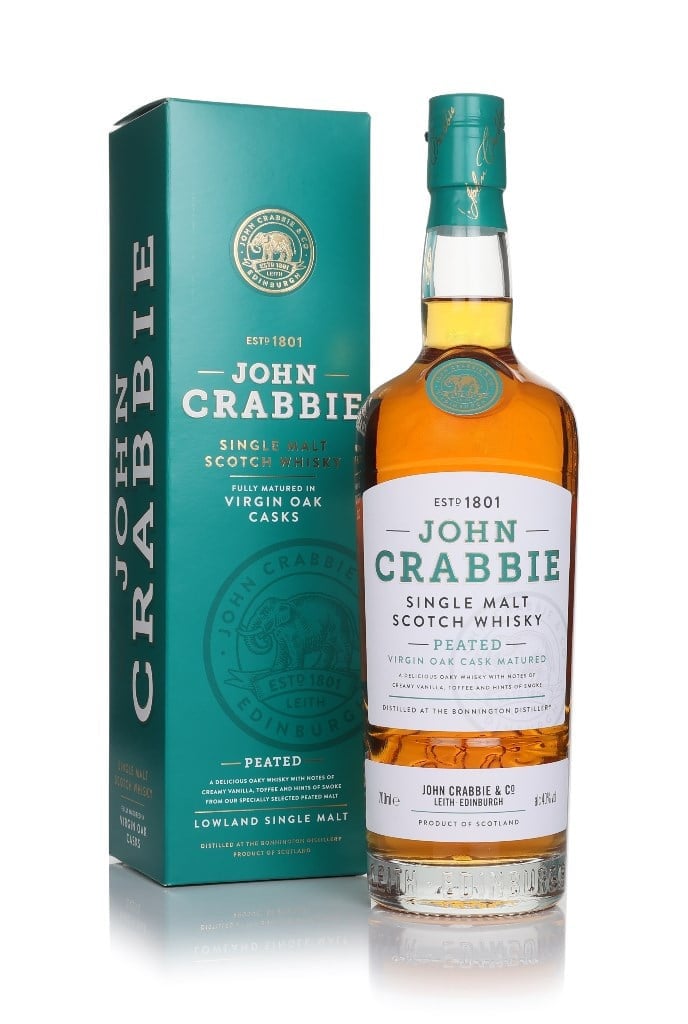 John Crabbie Virgin Oak Peated 70cl