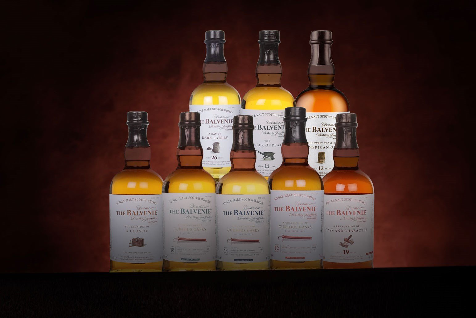 *COMPETITION* The Balvenie Stories Whisky Collection (8) Ticket 70cl