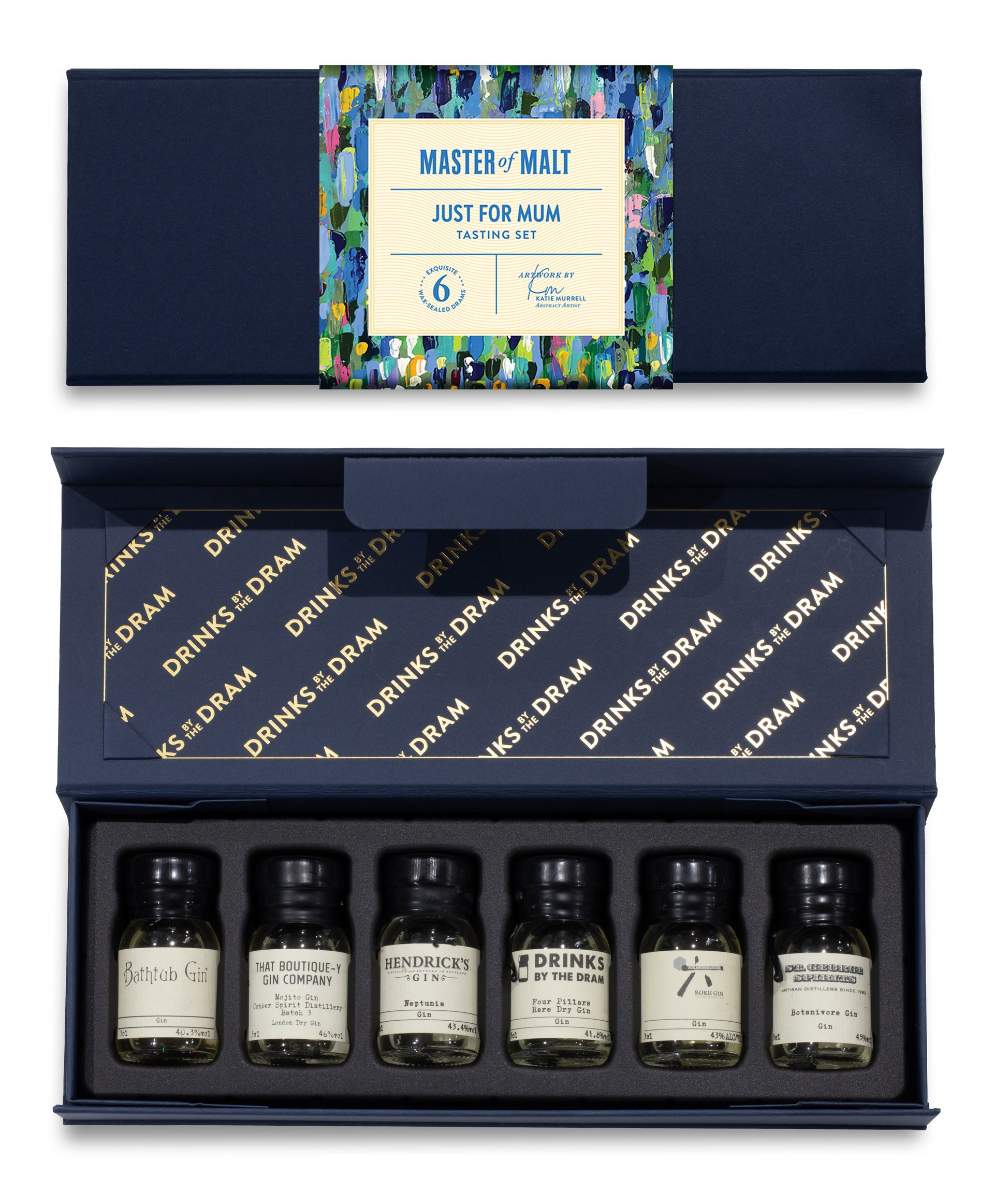 For You Mum Gin Tasting Set (Blue) 18cl