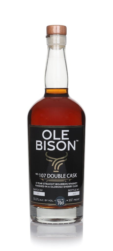 Ole Bison 8 Year Old 107 Double Cask Bourbon 70cl