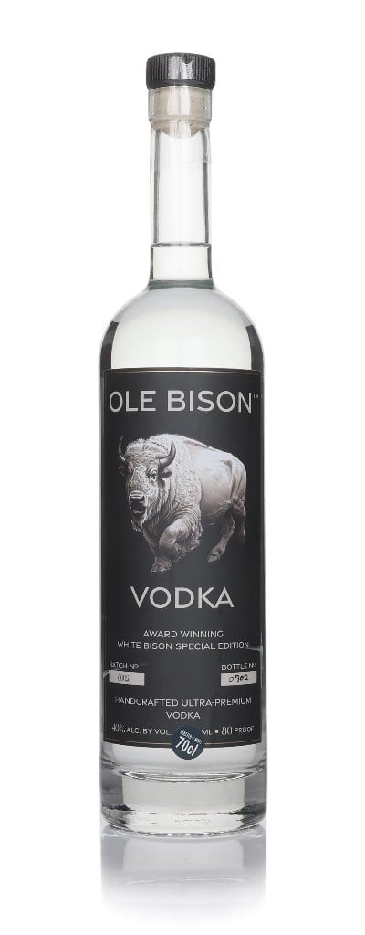 Ole Bison Small Batch Corn Vodka 70cl