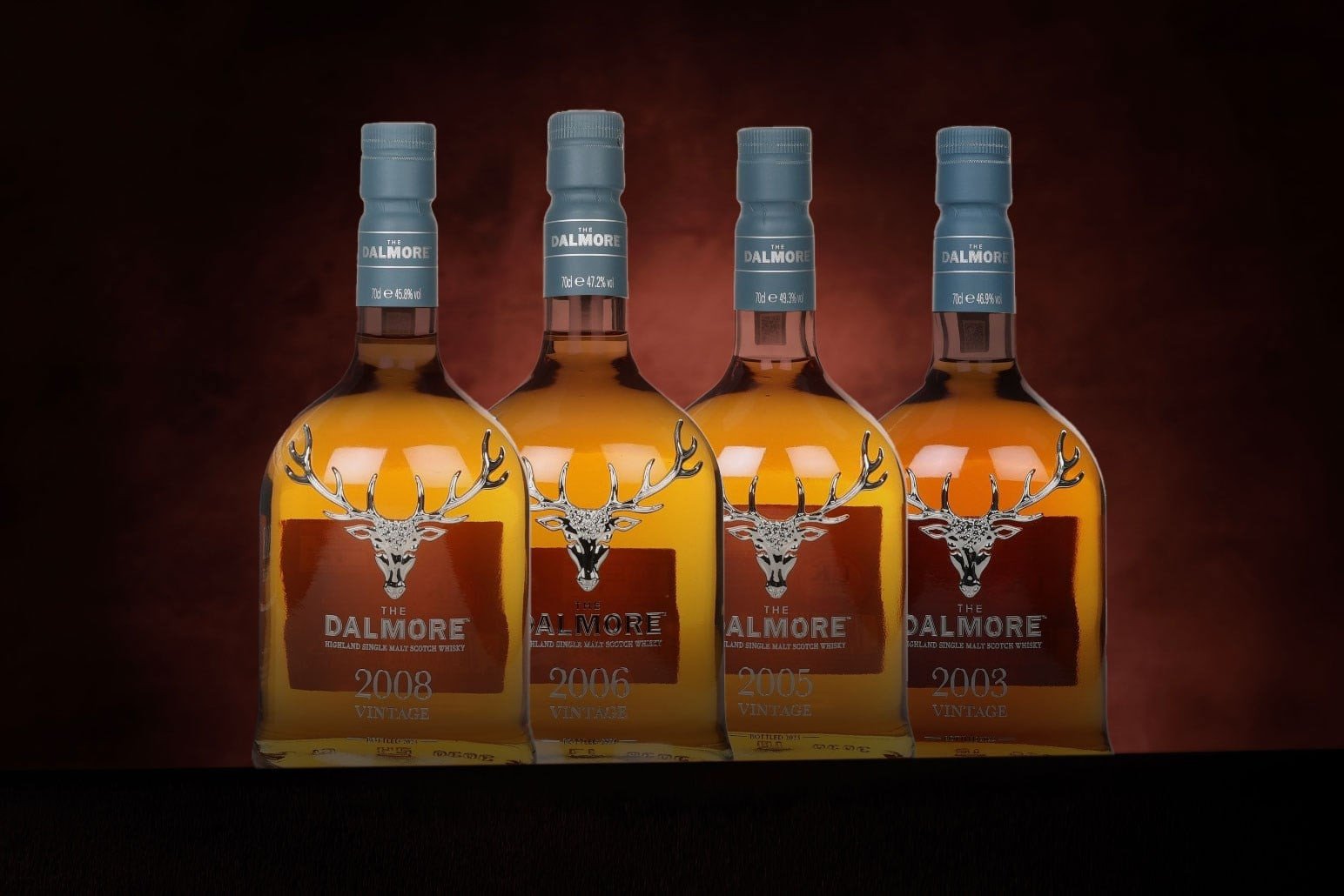 *COMPETITION* Dalmore Vintages Whisky Collection (4) Ticket 70cl