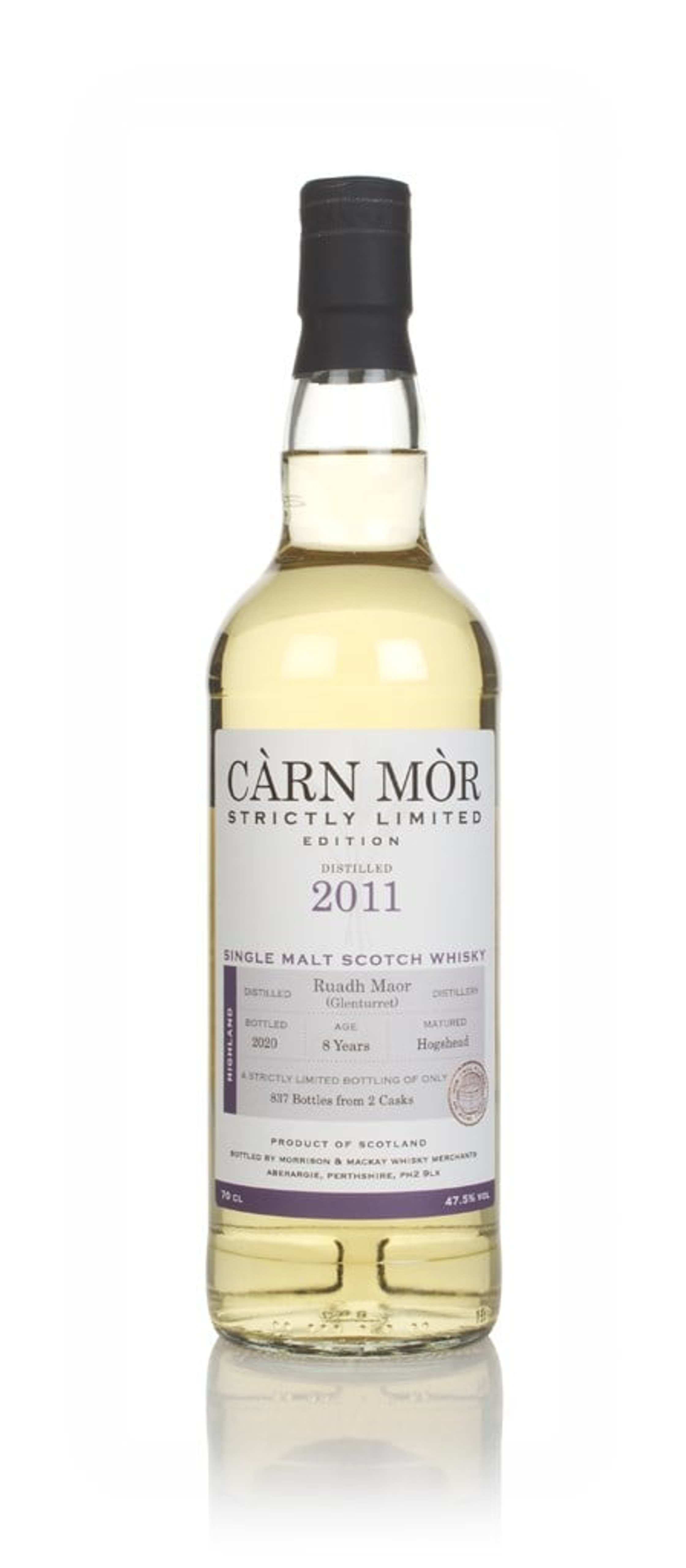 Ruadh Maor 8 Year Old 2011 - Strictly Limited (Càrn Mòr) 70cl