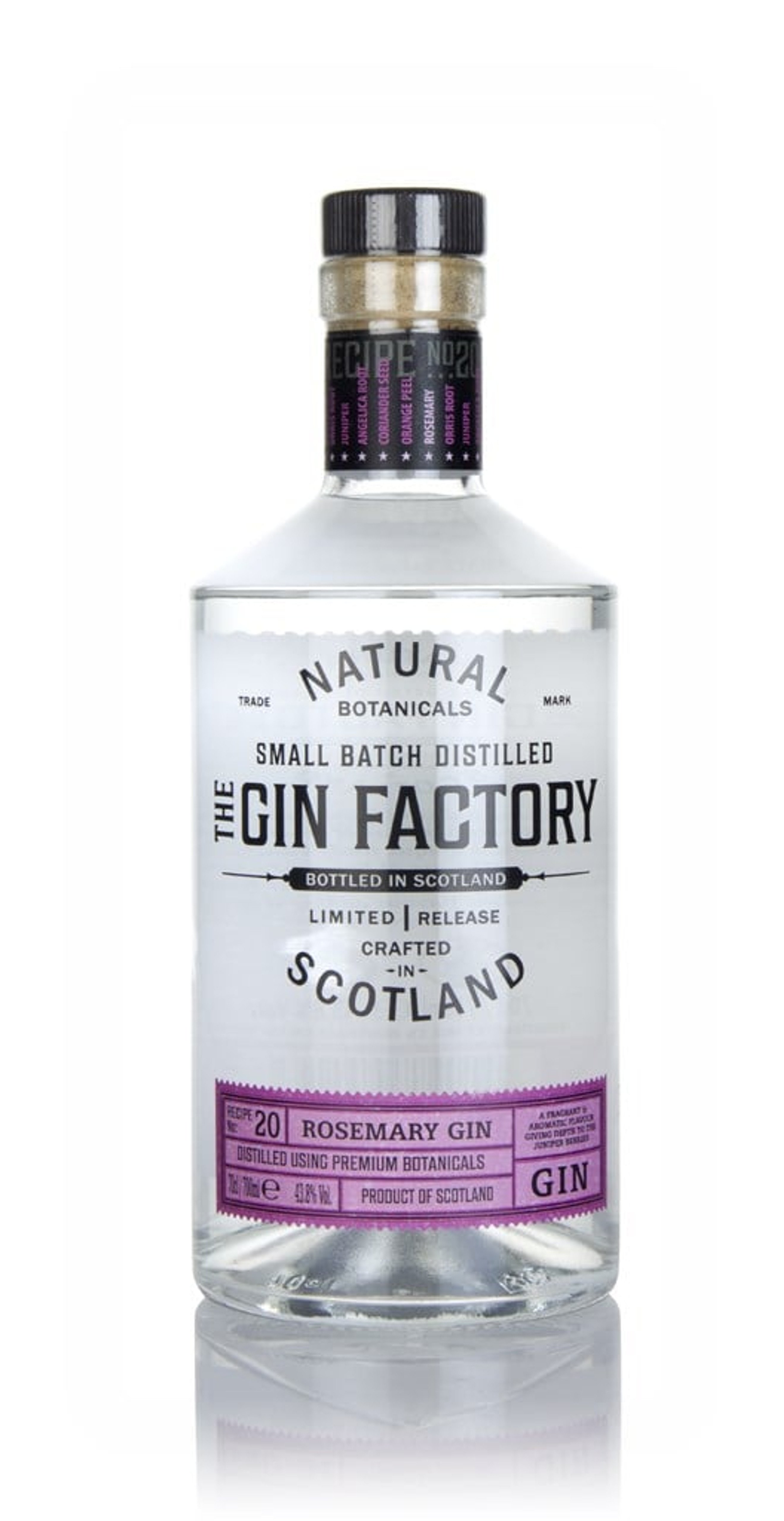 The Gin Factory Rosemary Gin 70cl