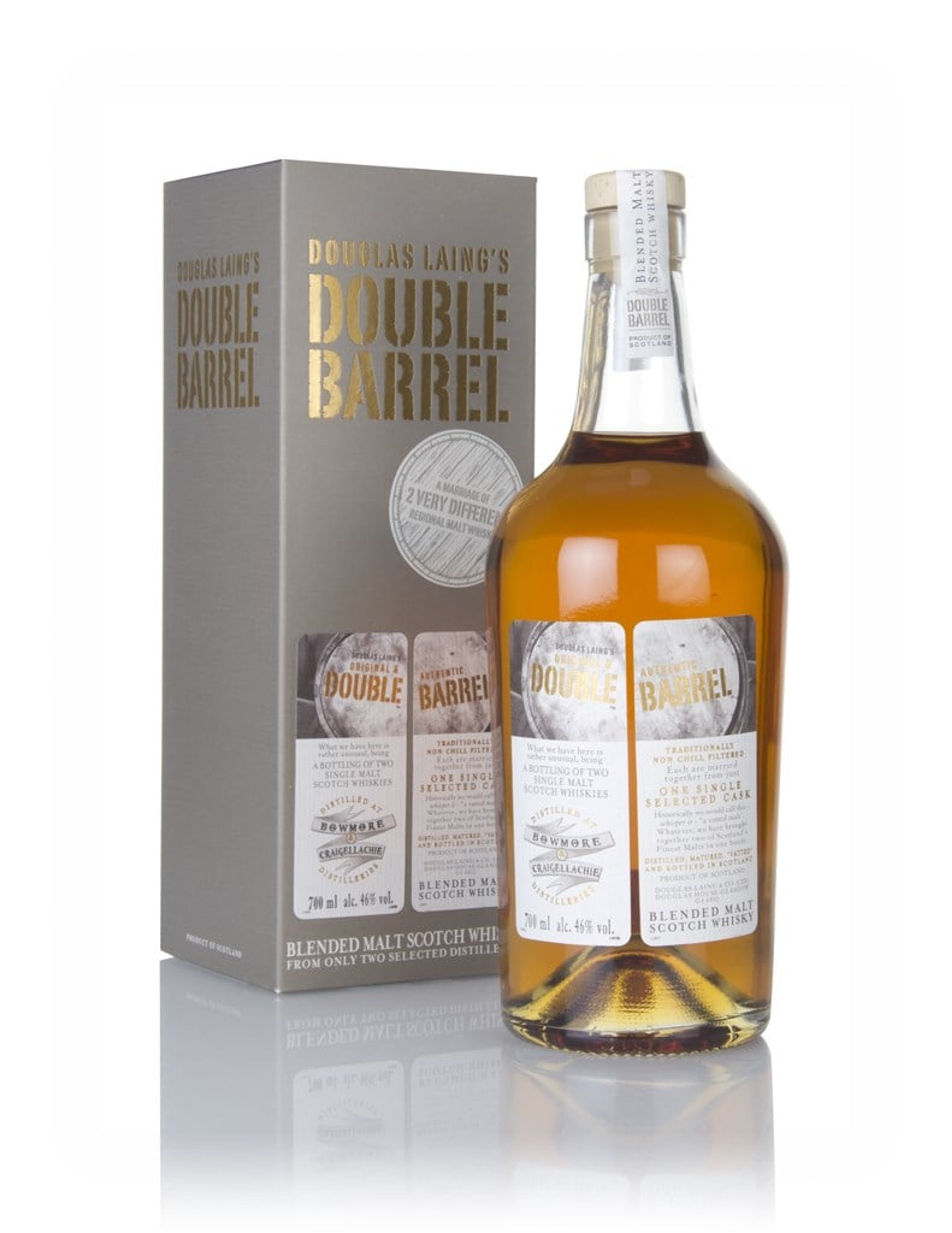 Bowmore & Craigellachie 10 Year Old - Double Barrel (Douglas Laing) 70cl