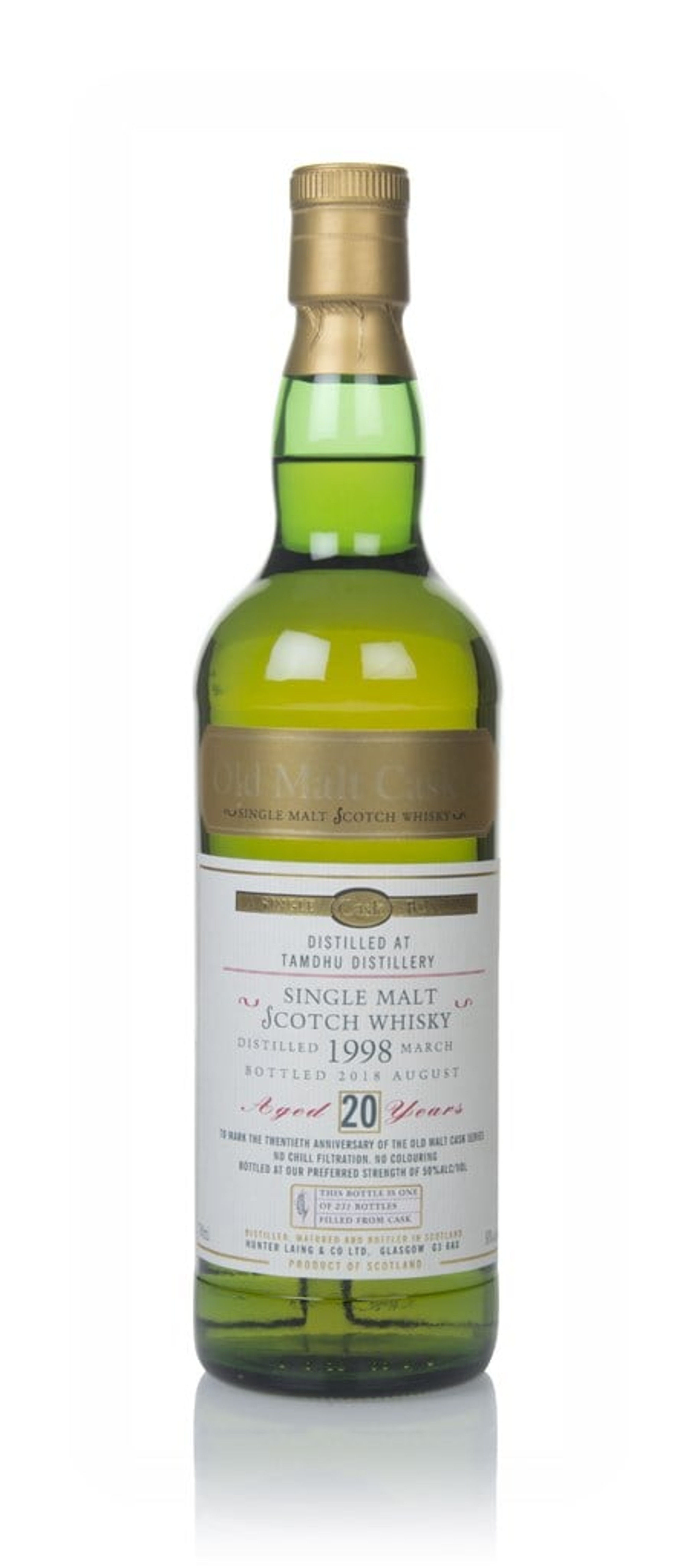 Tamdhu 20 Year Old 1998 - Old Malt Cask (Hunter Laing) 70cl