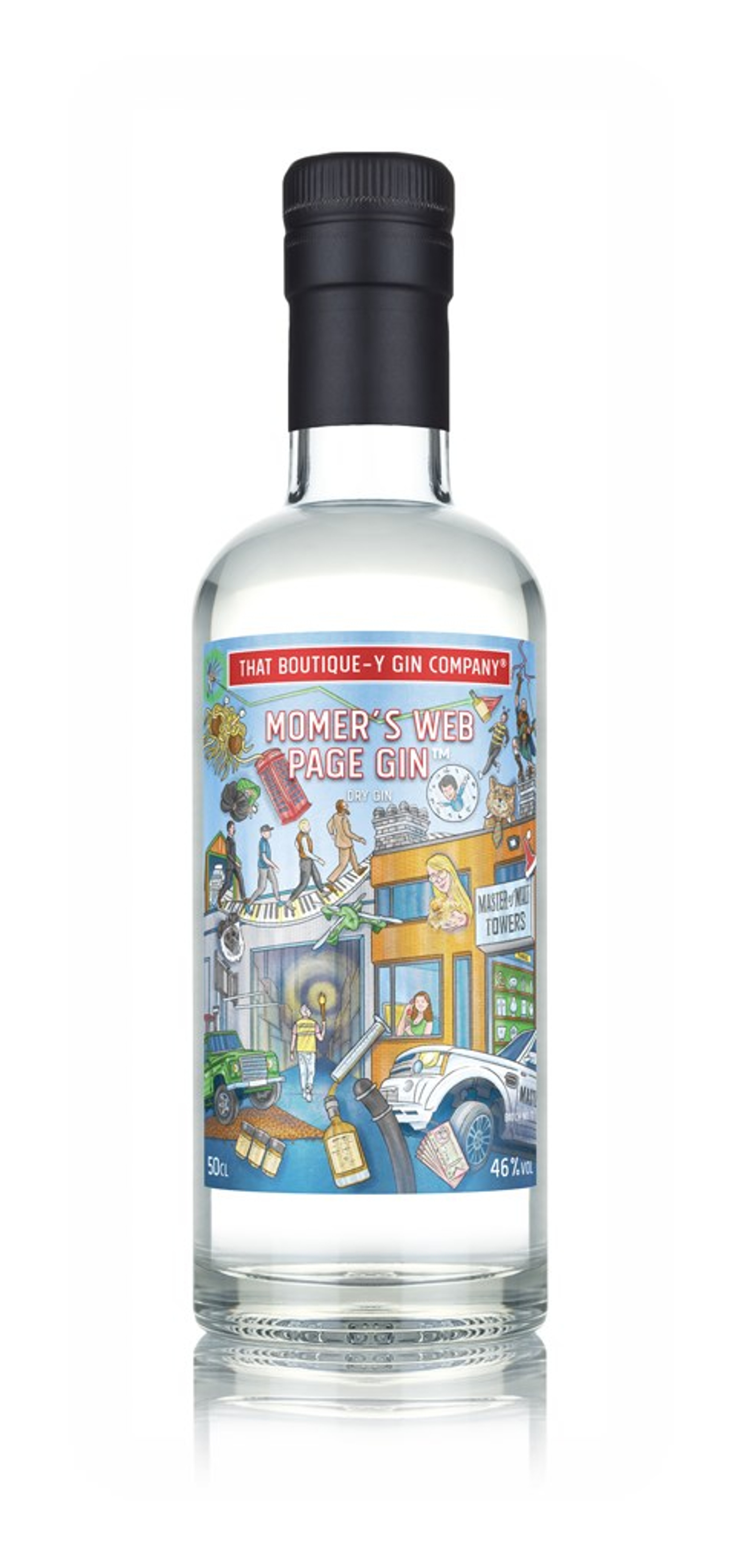 MoMer's Web Page Gin - That Boutique-y Gin Company (Master of Malt) 50cl