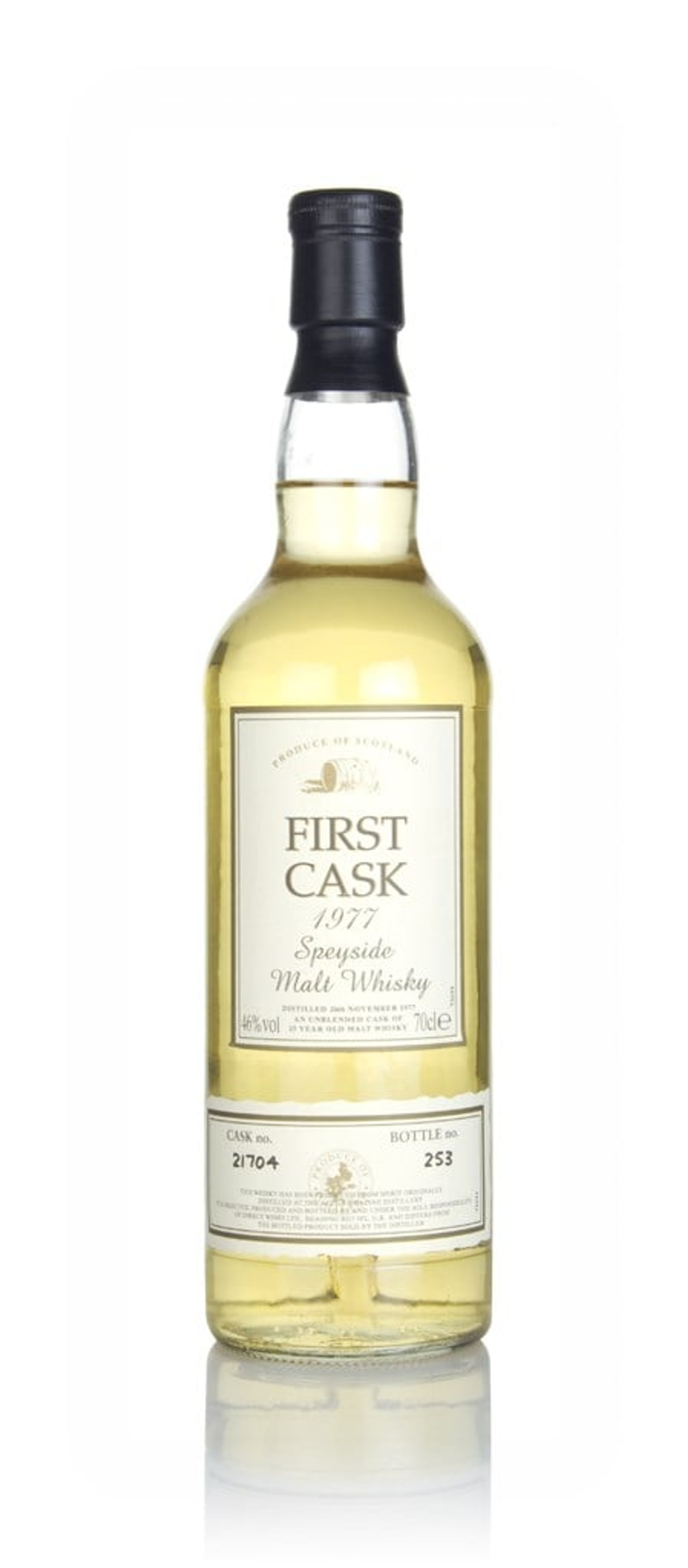 Allt-á-Bhainne 25 Year Old 1977 (cask 21704) - First Cask 70cl