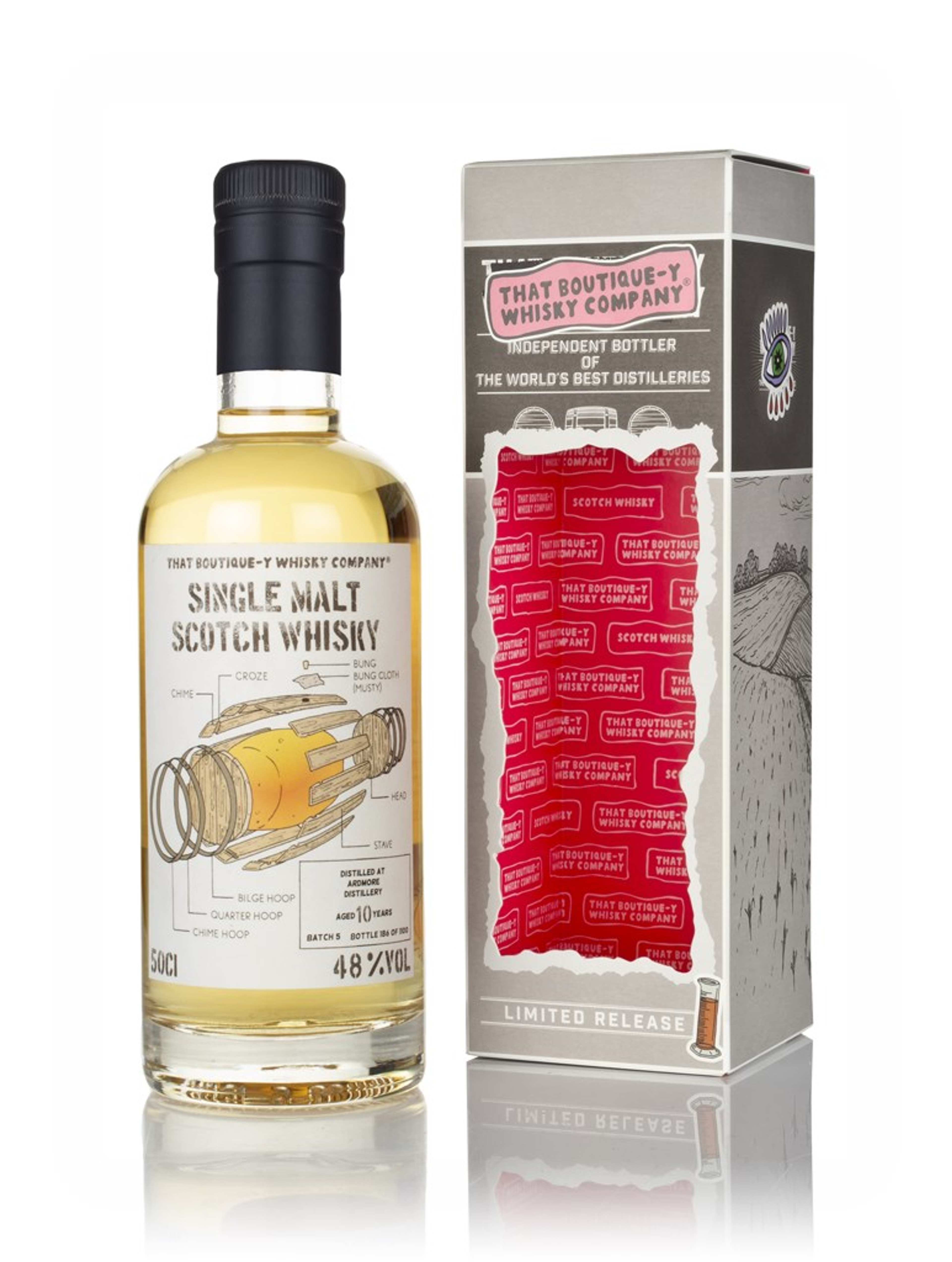 Ardmore 10 Year Old (That Boutique-y Whisky Company) 50cl