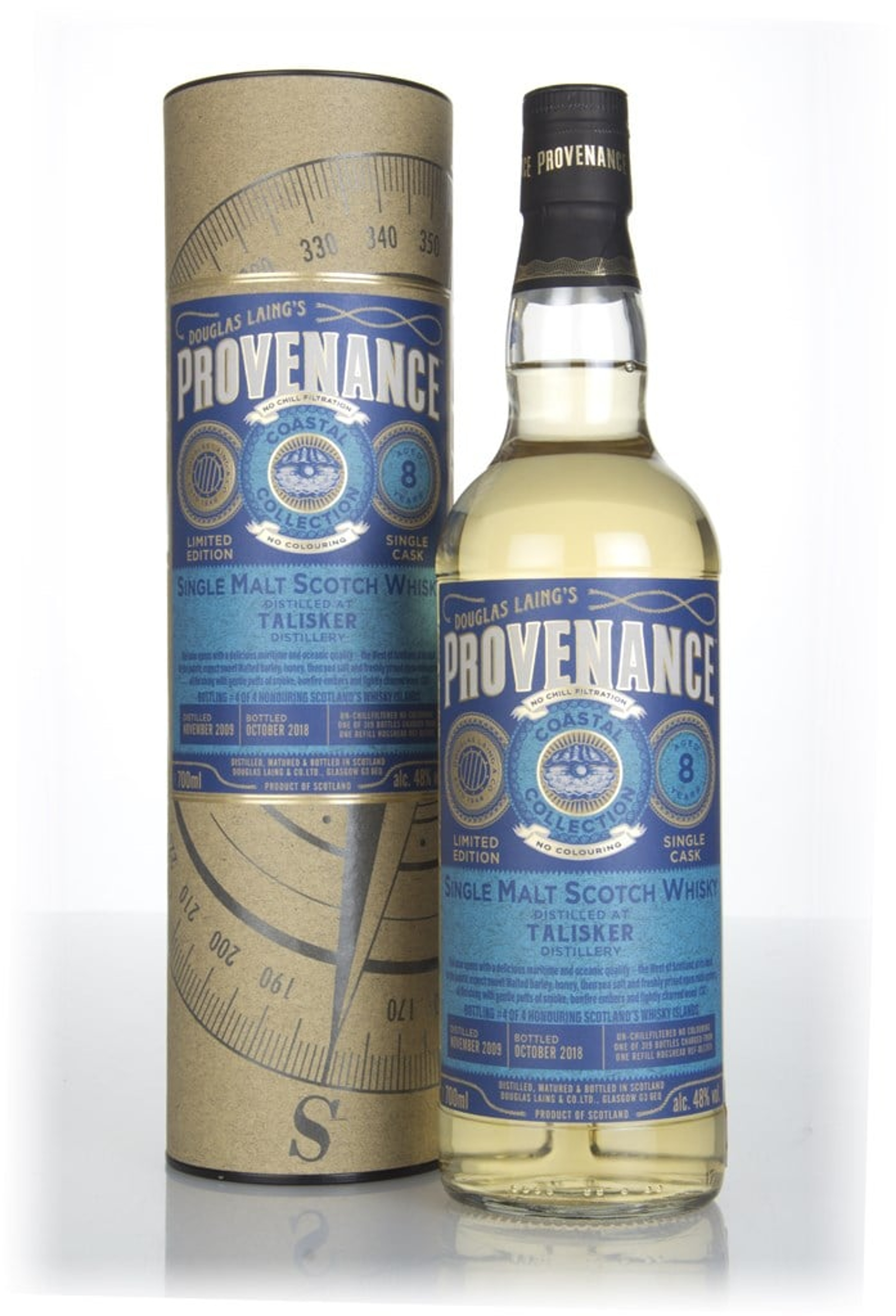 Talisker 8 Year Old 2009 (cask 12611) - Provenance Coastal Collection (Douglas Laing) 70cl
