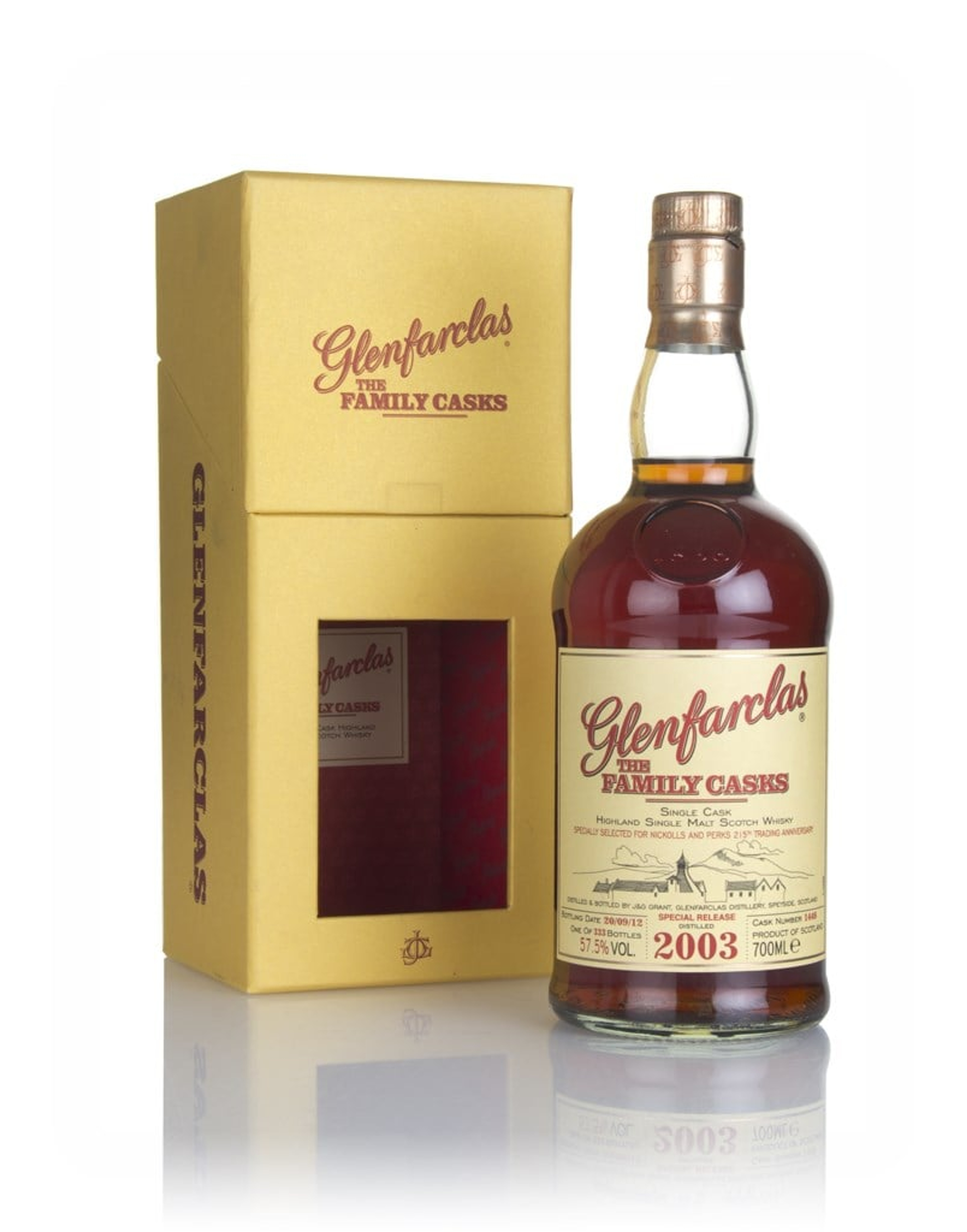 Glenfarclas 2003 (cask 1448) Family Cask 70cl