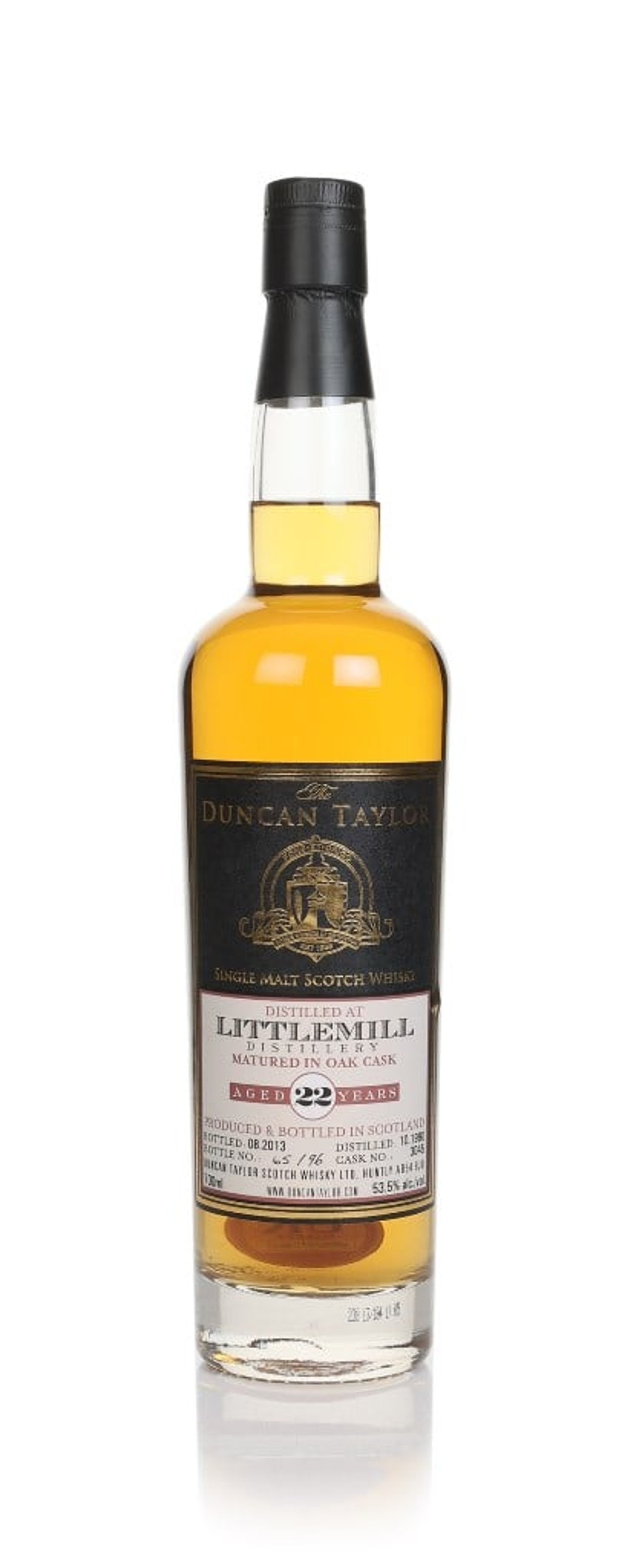 Littlemill 22 Year Old 1990 (cask 3045) - The Duncan Taylor Single 70cl